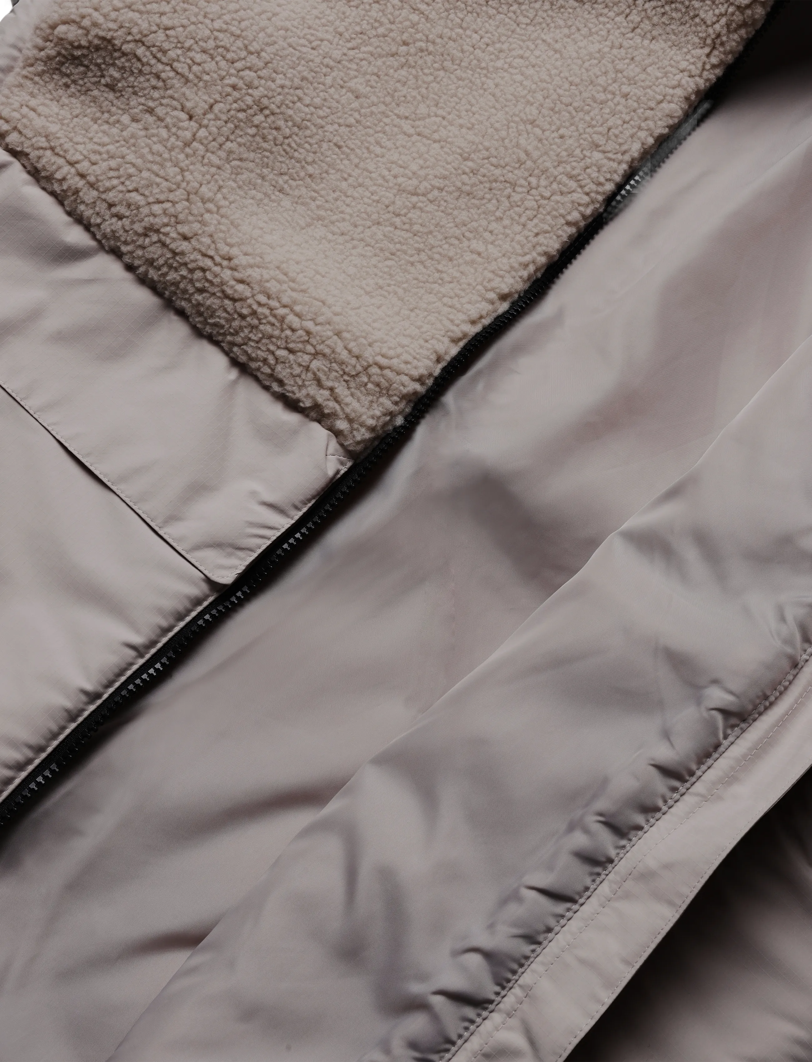 PUMA - Hybrid Re:Fibre Sherpa Jacket M - casual jackets - silver fog - 4