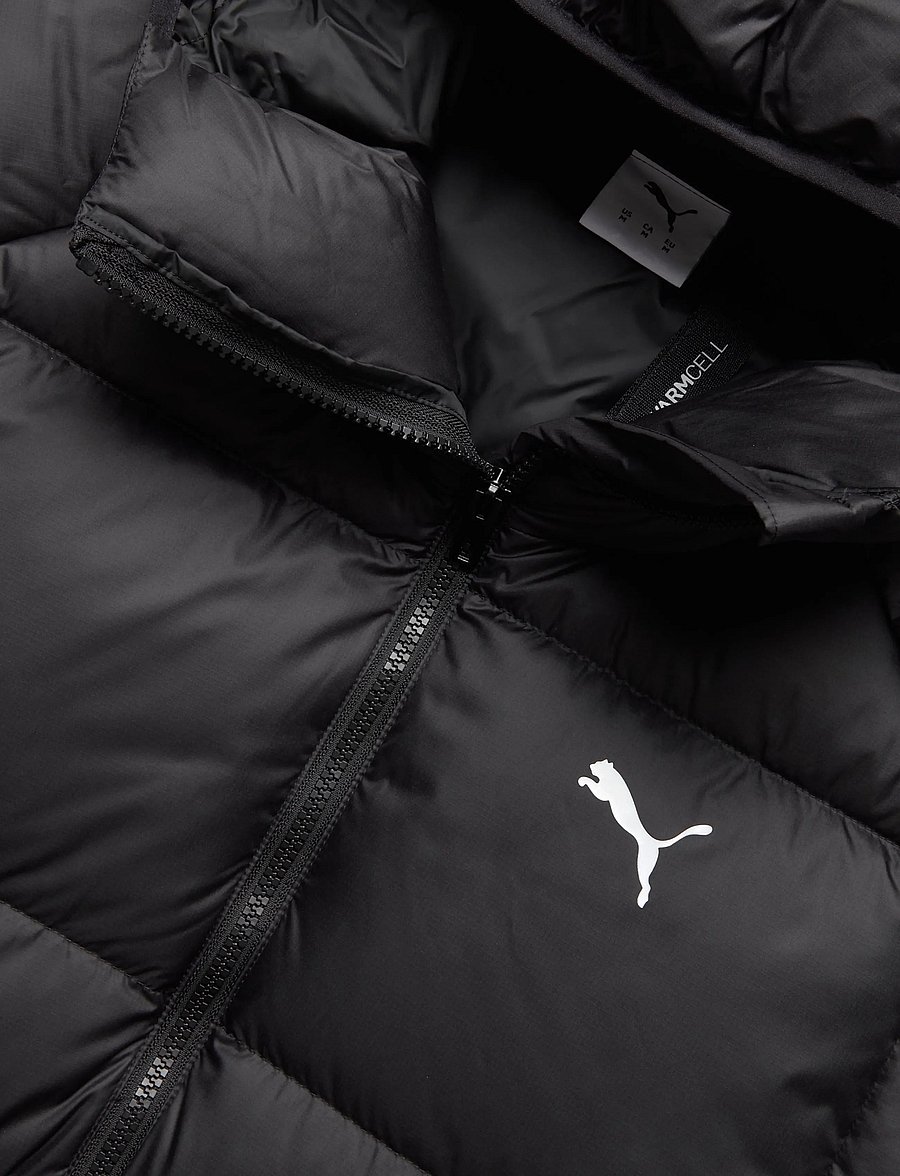 PUMA - Hooded Down Puffer Jacket M - dunjackor - puma black - 2