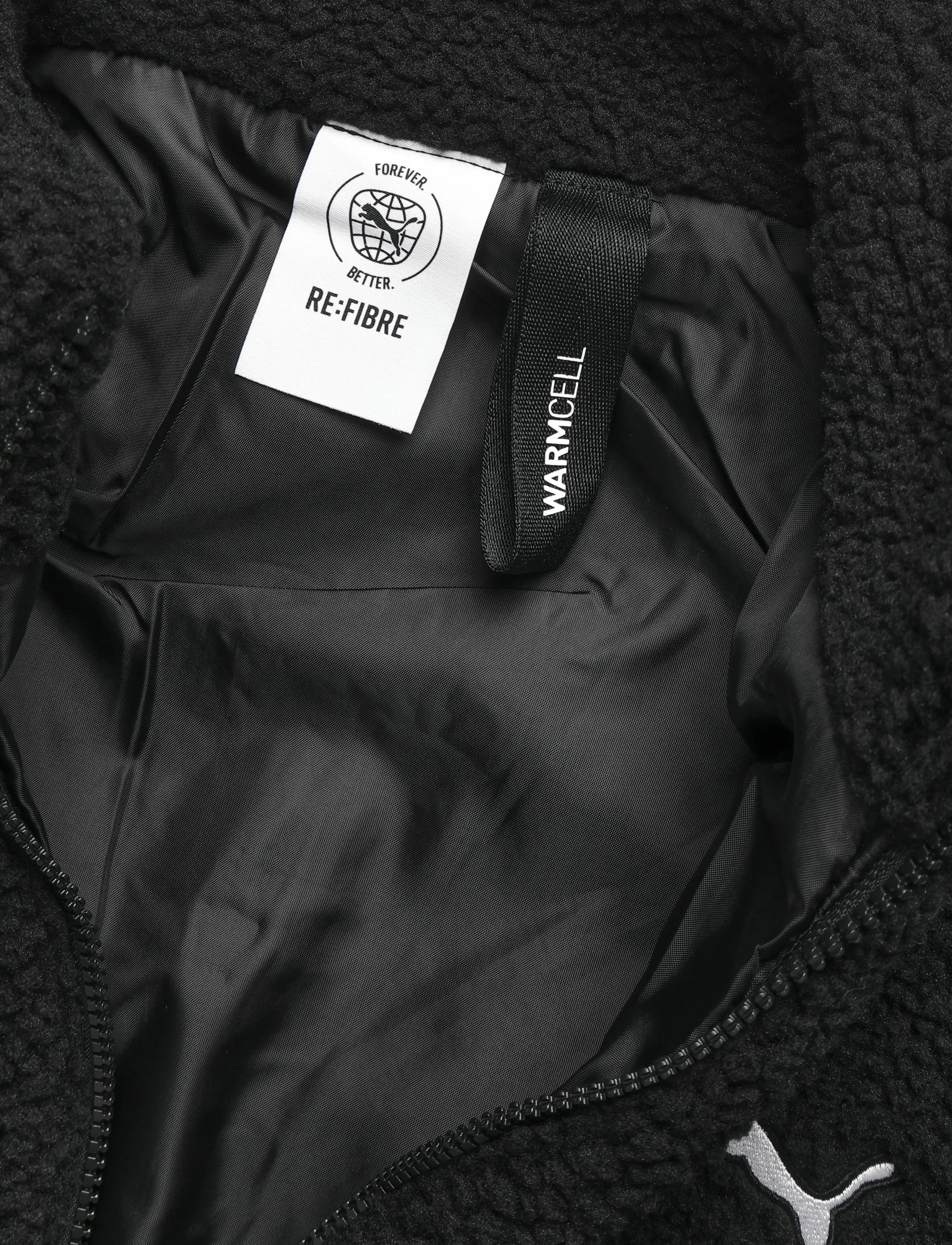PUMA - Re:Fibre Sherpa Jacket W - puma black - 2
