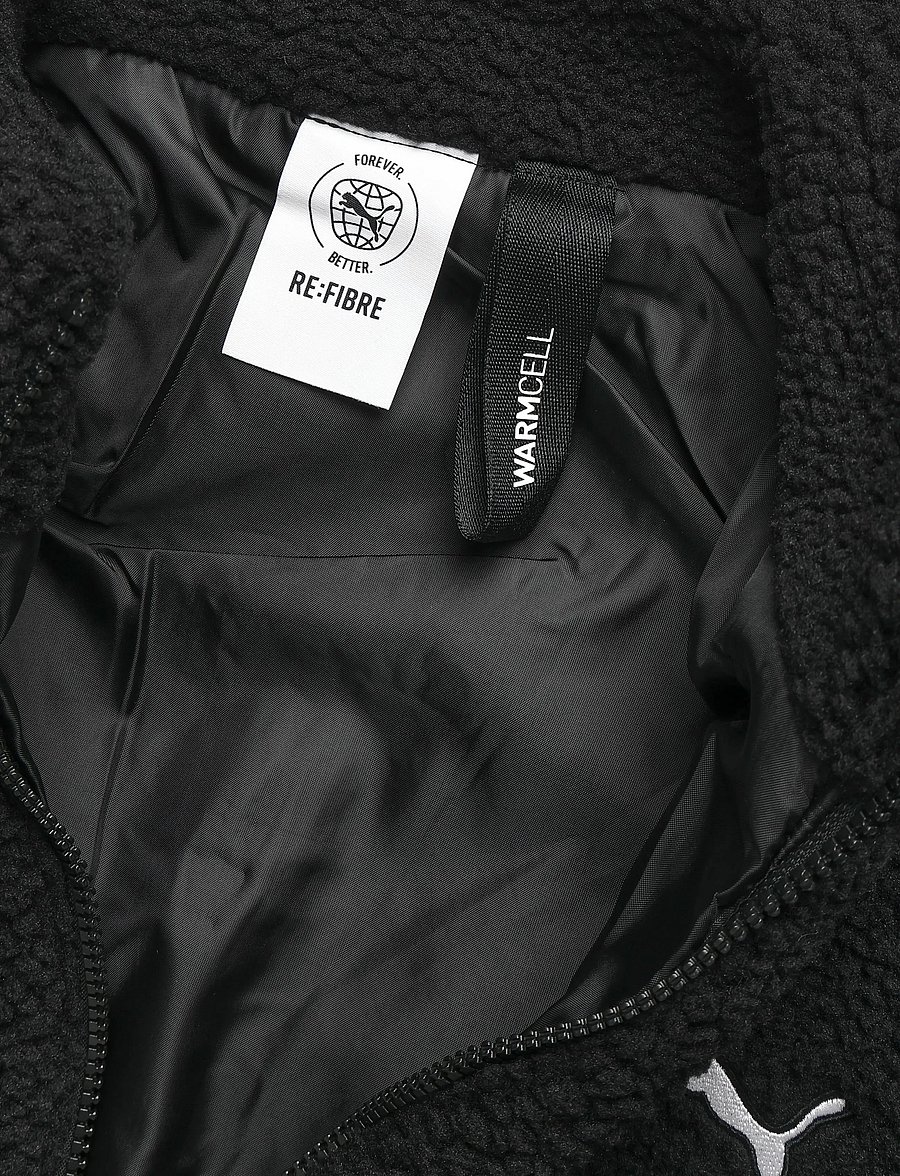 PUMA - Re:Fibre Sherpa Jacket W - casual jackets - puma black - 2