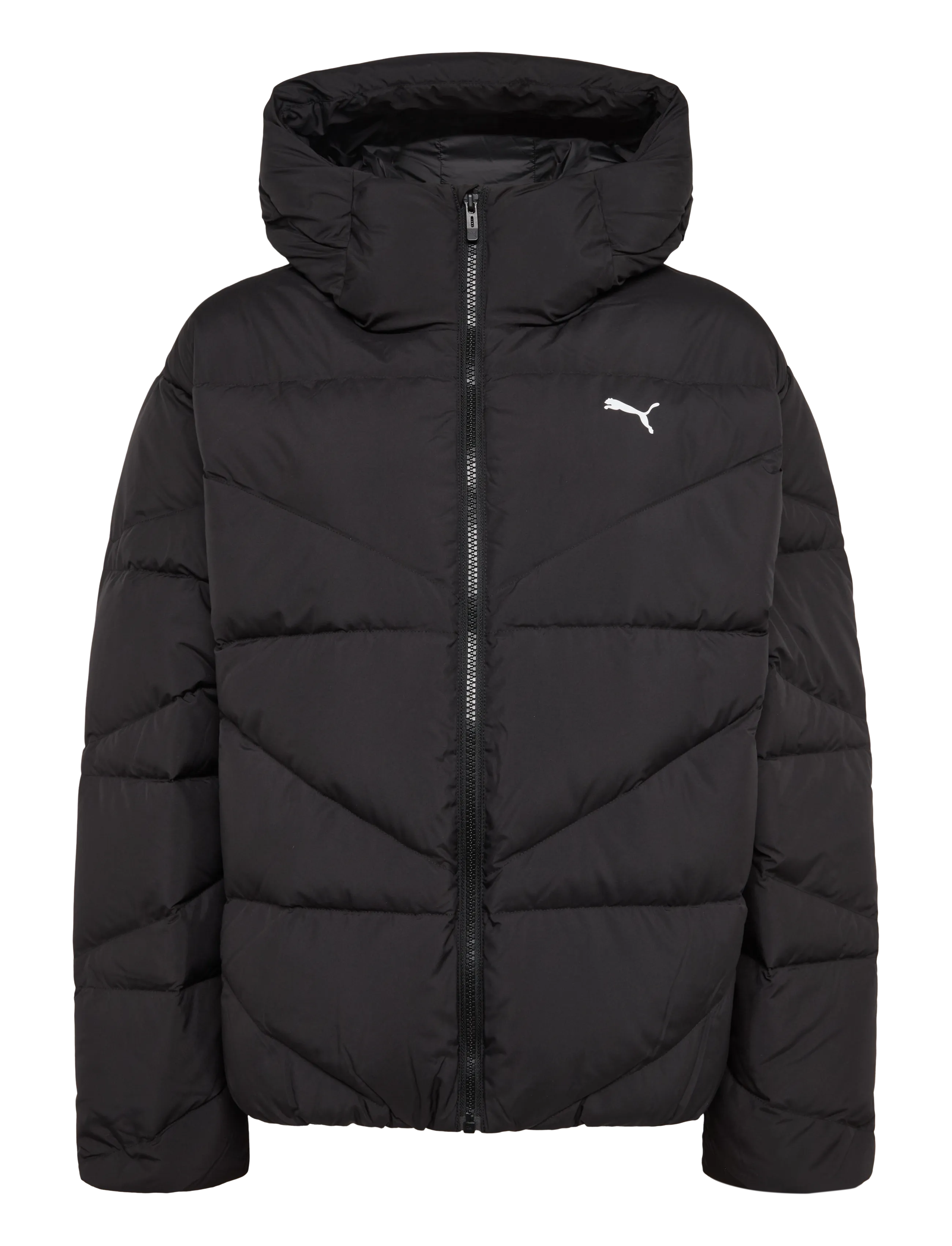 PUMA Hooded Down Puffer Jacket W - Riided - PUMA BLACK / black