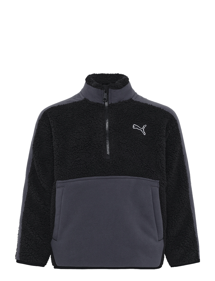 PUMA - ESS ELEVATED Winterized Relaxed Half-Zip - puma black - 0