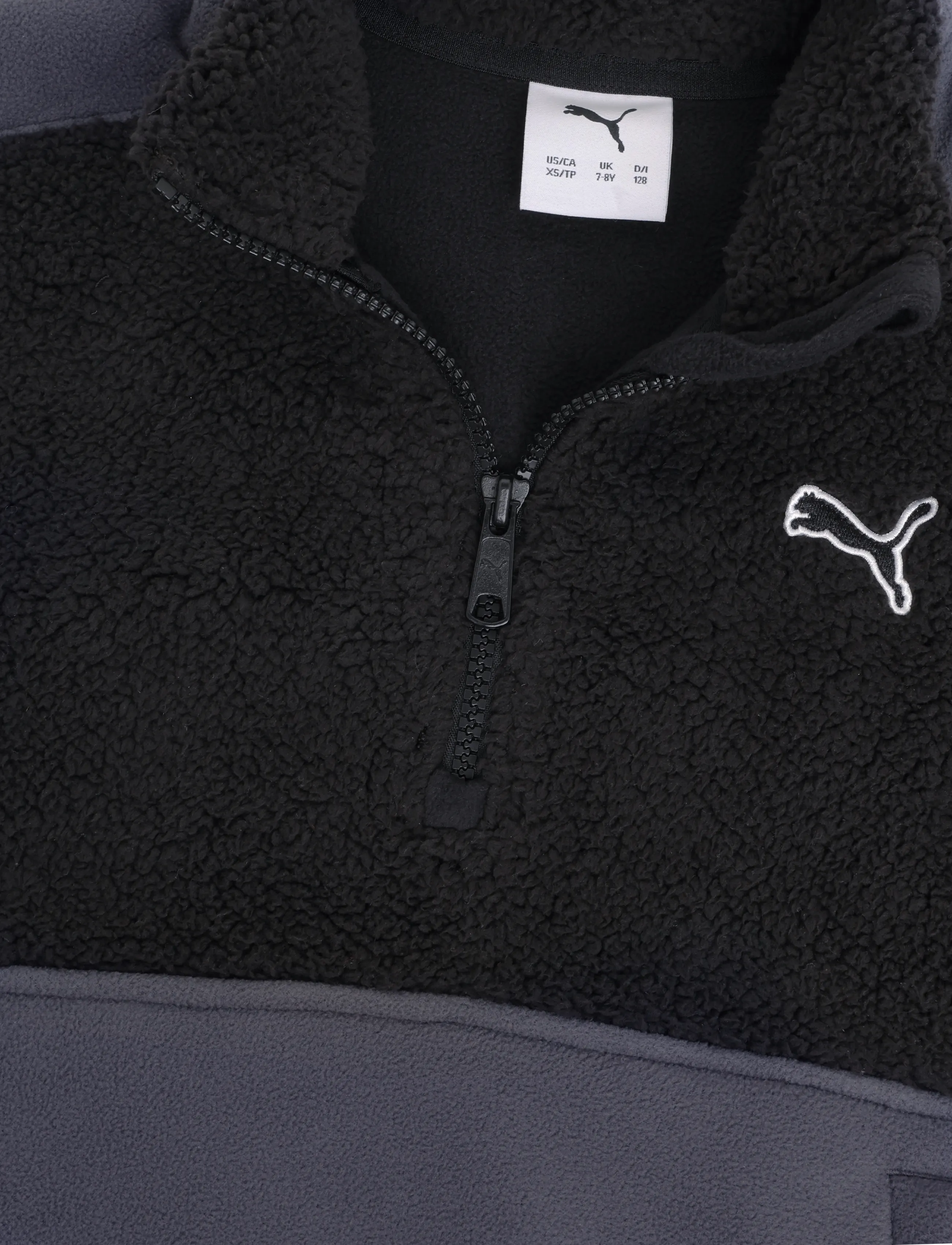 PUMA - ESS ELEVATED Winterized Relaxed Half-Zip - puma black - 2