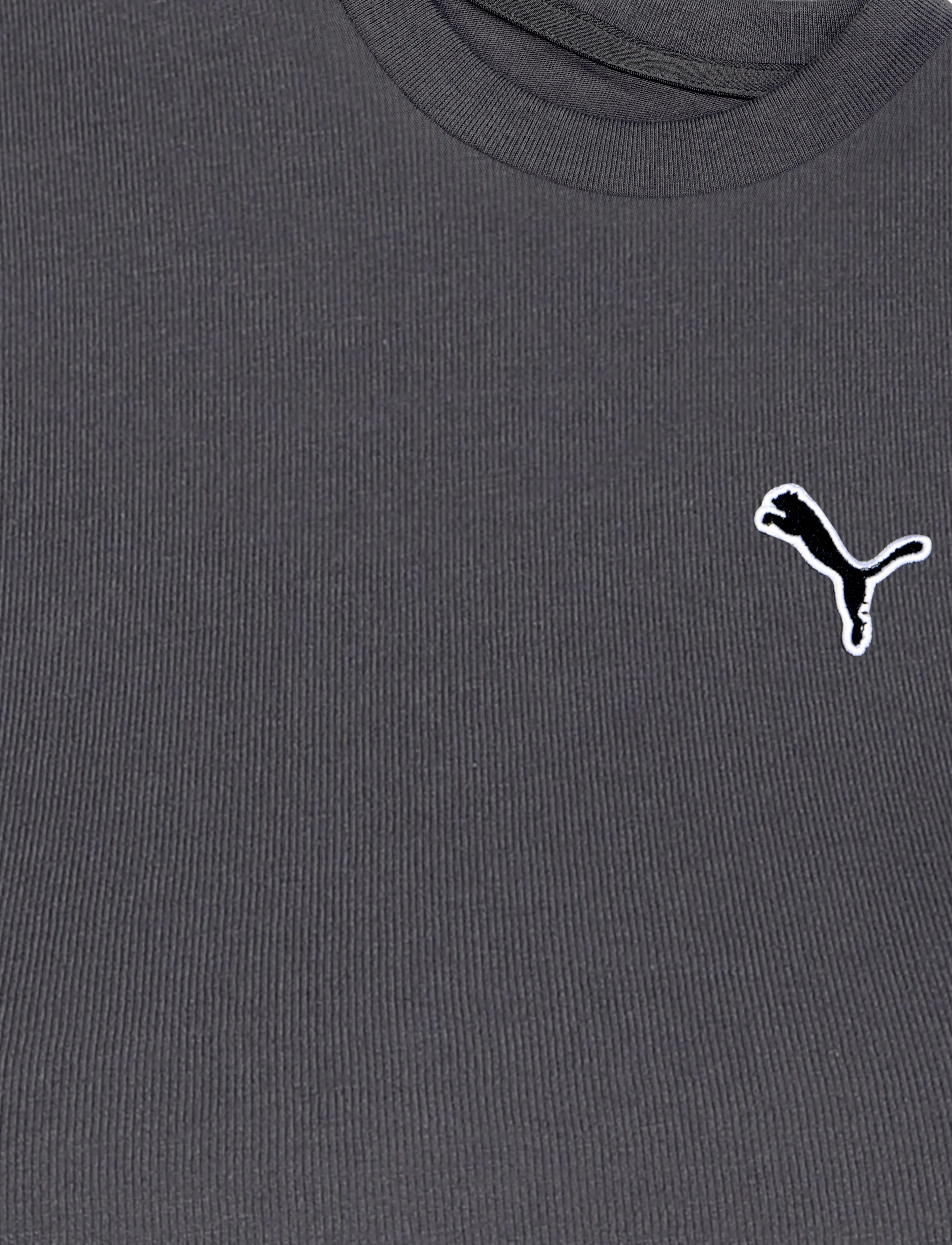 PUMA - ESS ELEVATED Tee - sportoberteile - moody gray - 2