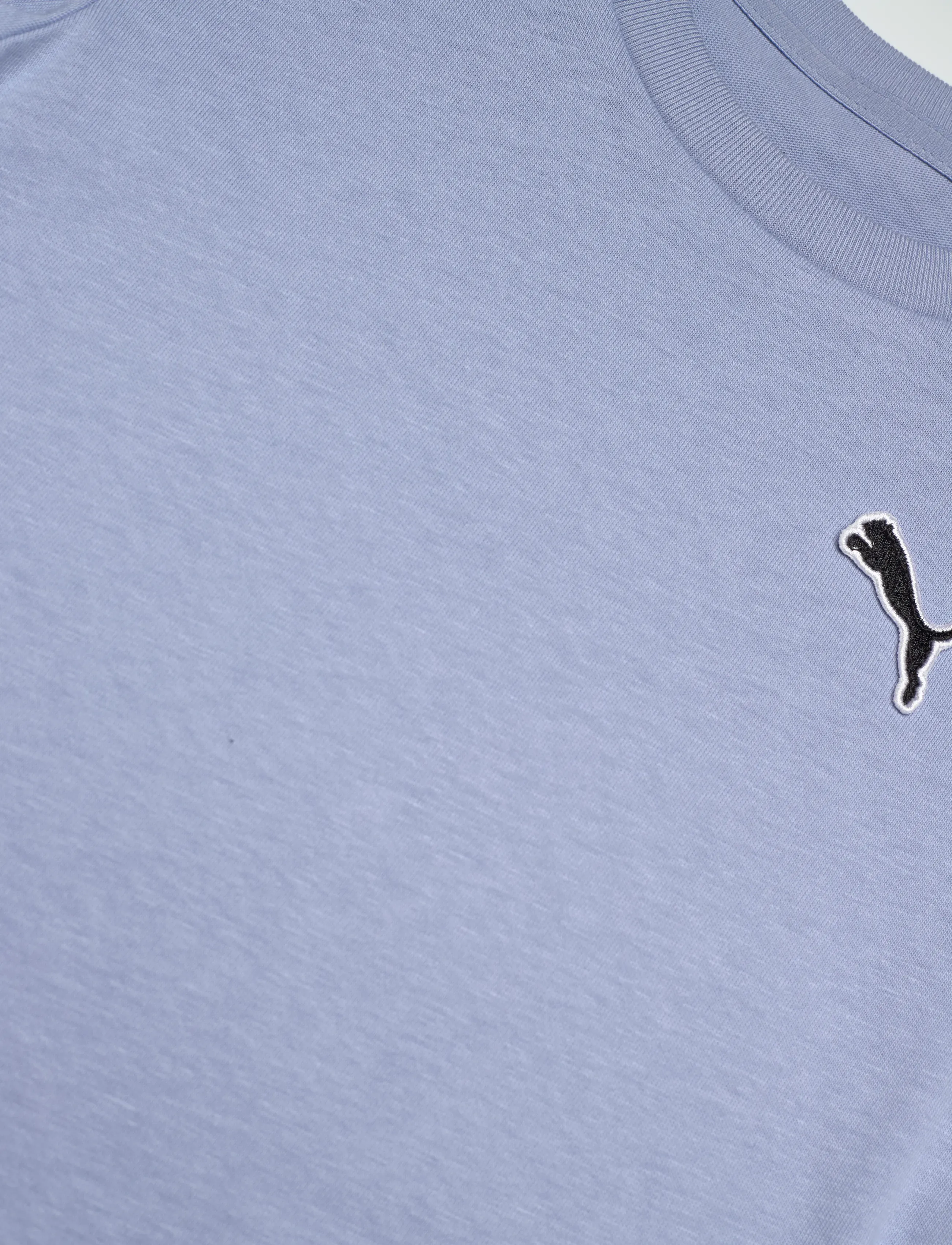 PUMA - ESS ELEVATED Tee PS - kortärmade t-shirts - chambray blue - 2