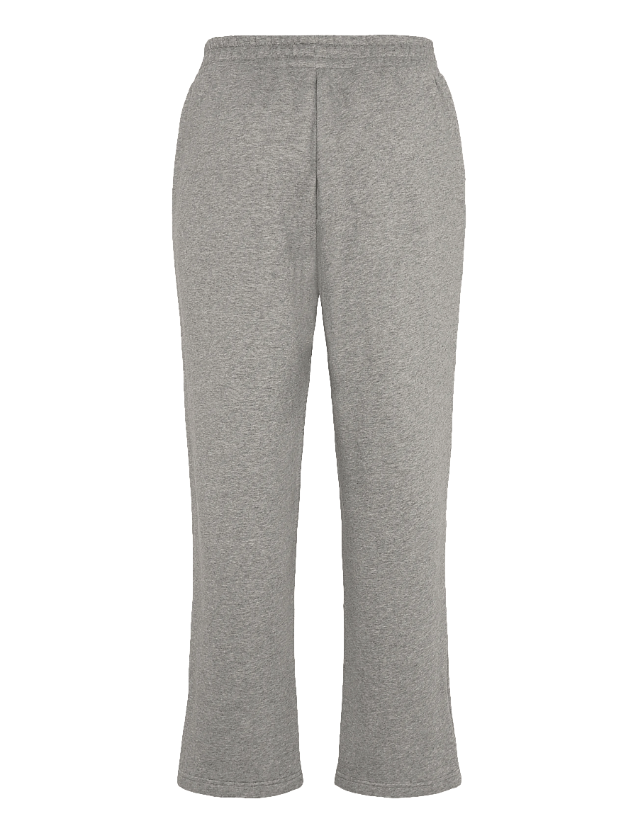 PUMA - ESS Relaxed No.1 Logo Pants - pants - medium gray heather - 1