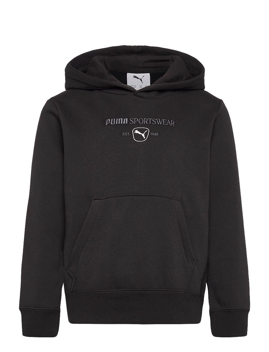 PUMA - PUMA CLASS Graphic Hoodie FL B - huvtröjor - puma black - 0