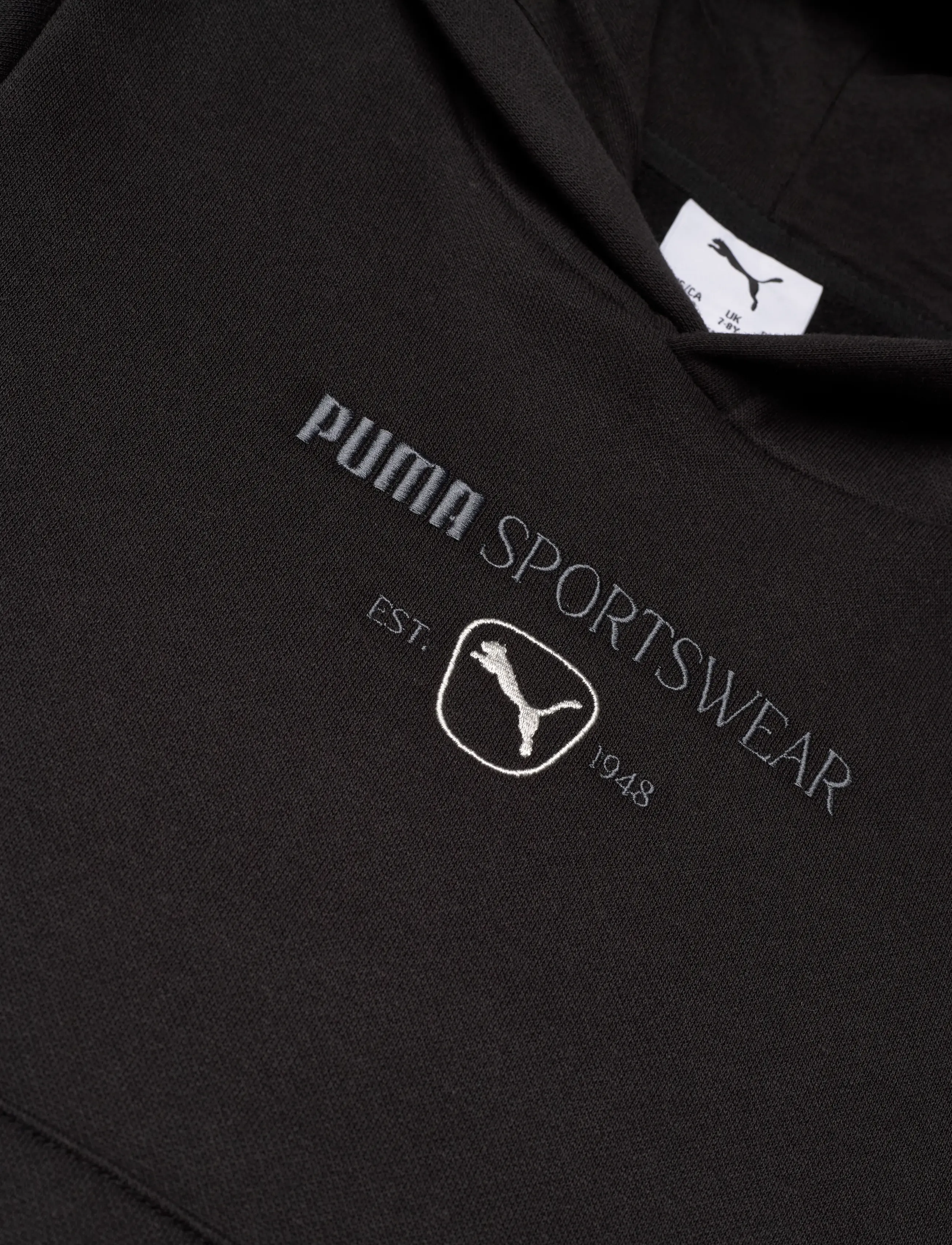 PUMA - PUMA CLASS Graphic Hoodie FL B - huvtröjor - puma black - 2