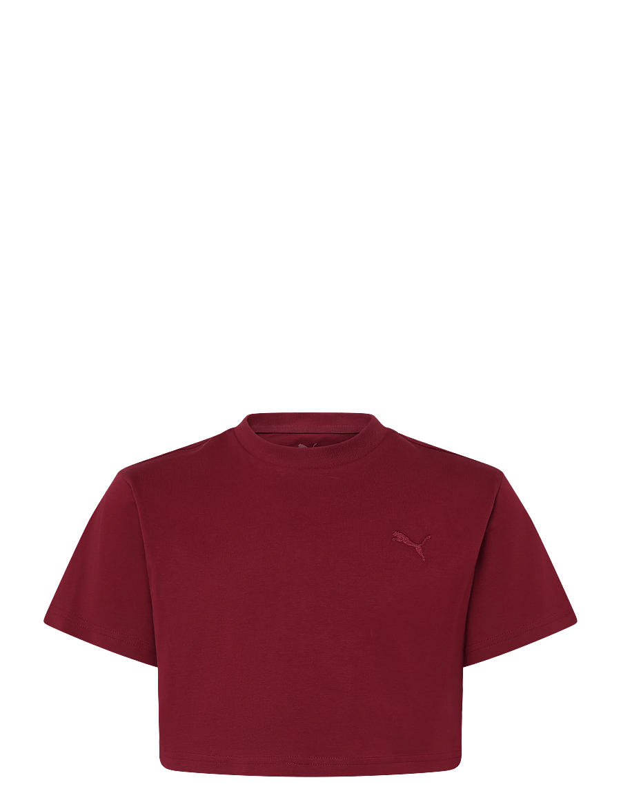 PUMA - PUMA CLASS Relaxed Short Lenght Graphic Tee G - sporditopid - garnet glow - 0