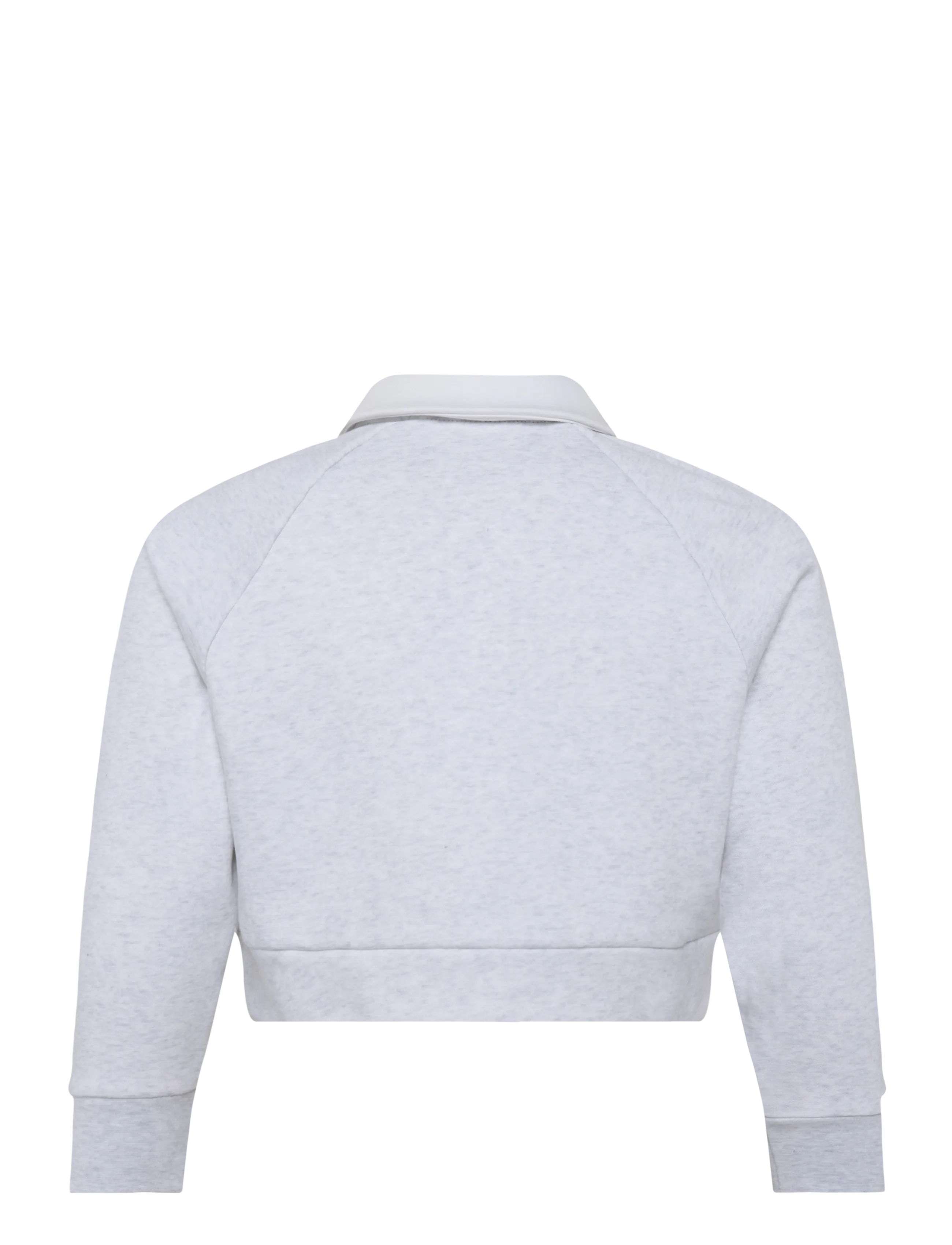 PUMA - PUMA CLASS Relaxed Short Lenght Longsleeve Polo FL G - long-sleeved polos - white glow heather - 1