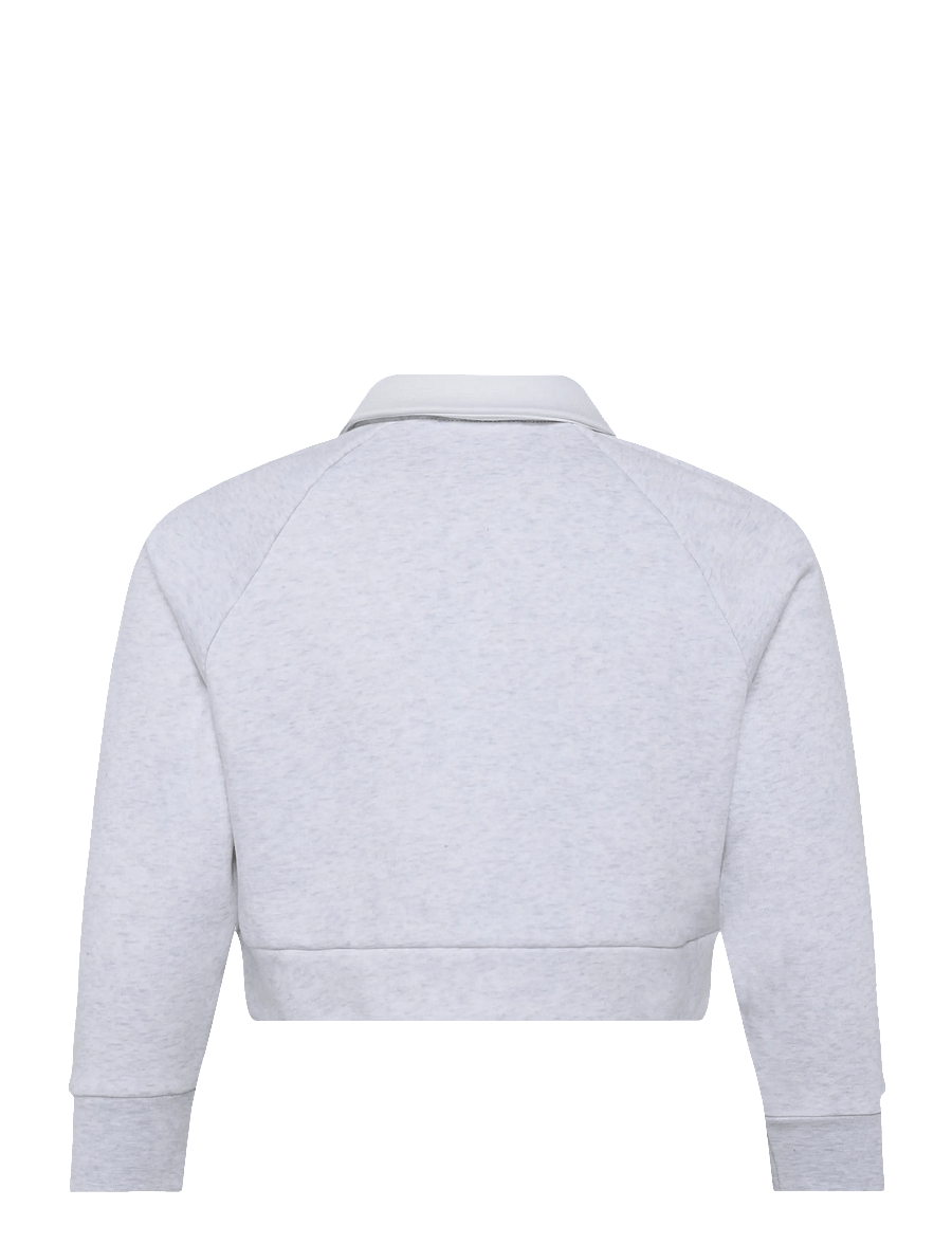 PUMA - PUMA CLASS Relaxed Short Lenght Longsleeve Polo FL G - langärmelig poloshirt - white glow heather - 1