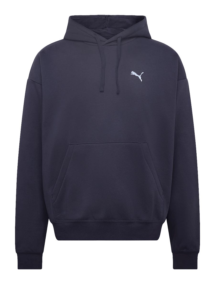 PUMA - ESS Boxy Hoodie FL - sweatshirts - inky depths - 0