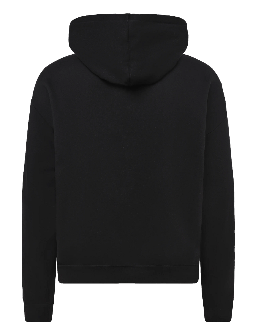 PUMA - ESS CAT LOGO Oversized Boxy FL Hoodie - kapuutsiga dressipluusid - puma black - 1