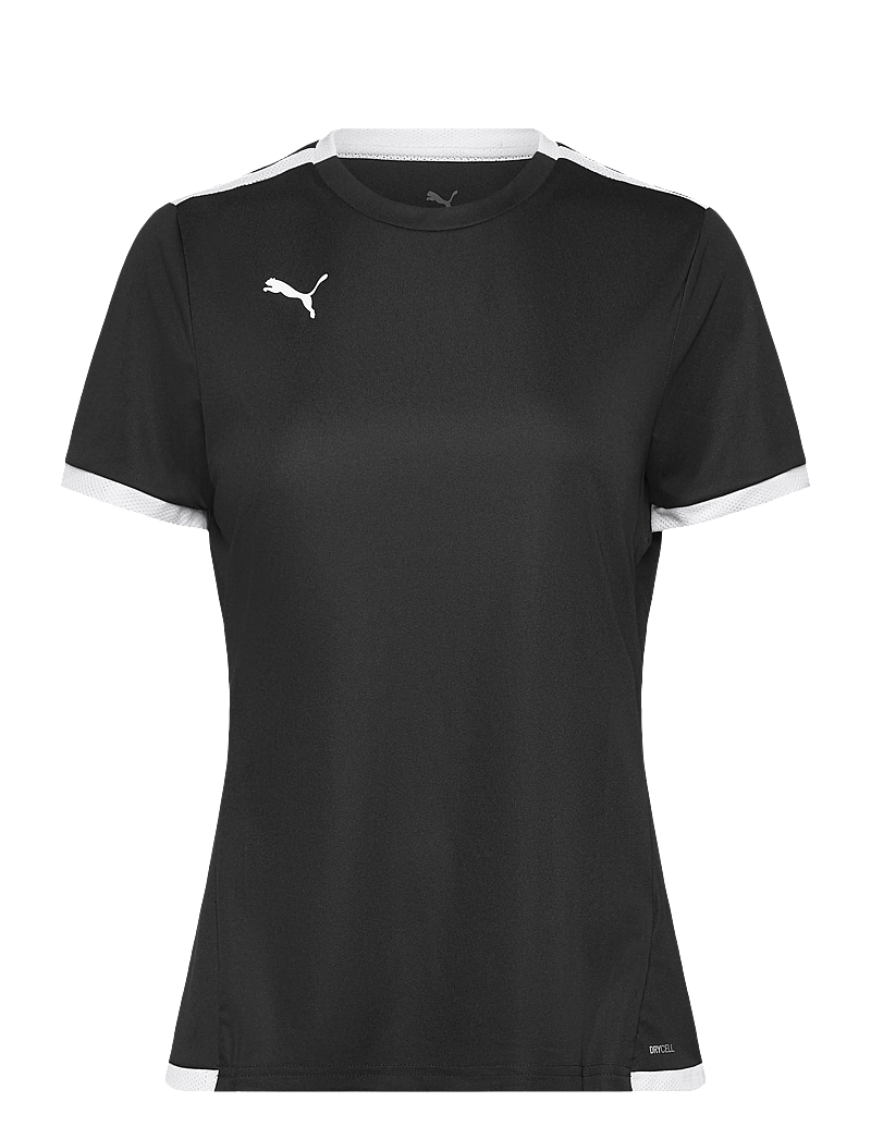 PUMA - teamLIGA Jersey W - t-shirts - puma black-puma white - 0