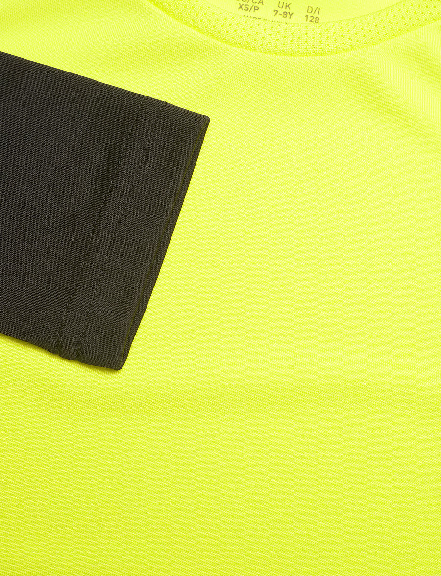 PUMA - teamPACER GK LS Jersey Jr - fluo yellow-puma black-puma white - 2