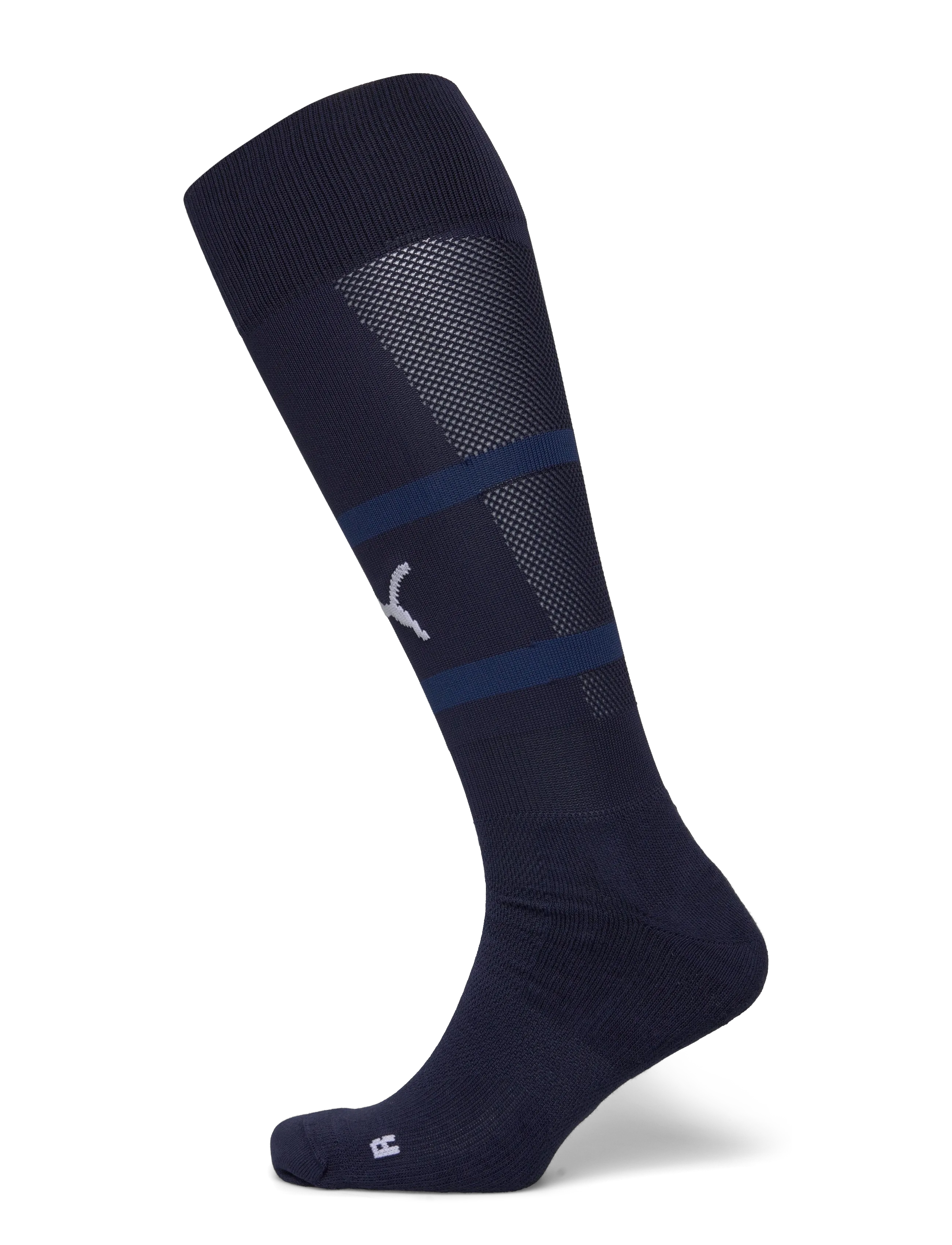 PUMA teamFINAL Socks - Tøj - PUMA NAVY-PUMA WHITE-PERSIAN BLUE / navy