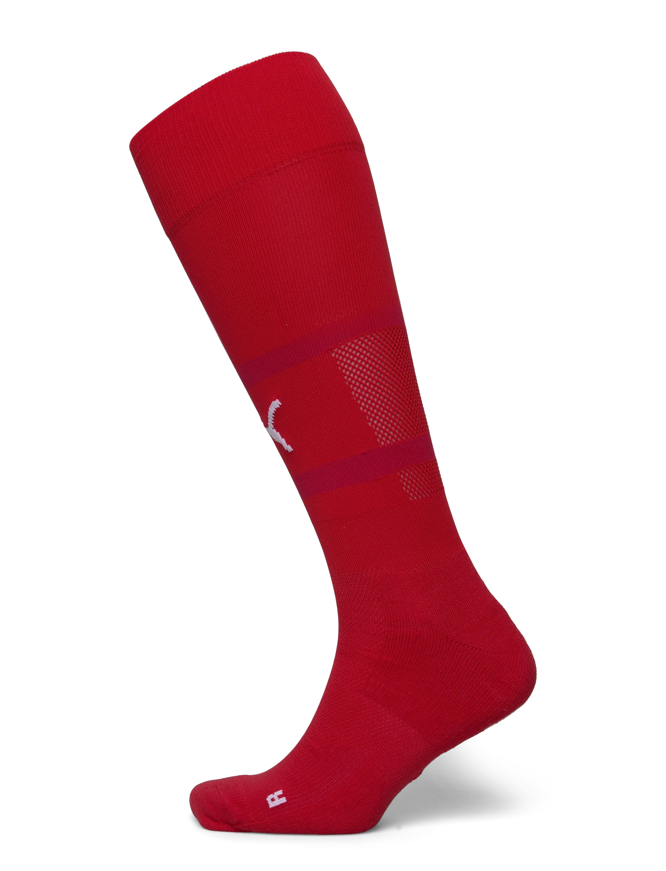 PUMA teamFINAL Socks - Sokid - PUMA RED-PUMA WHITE-FAST RED / red