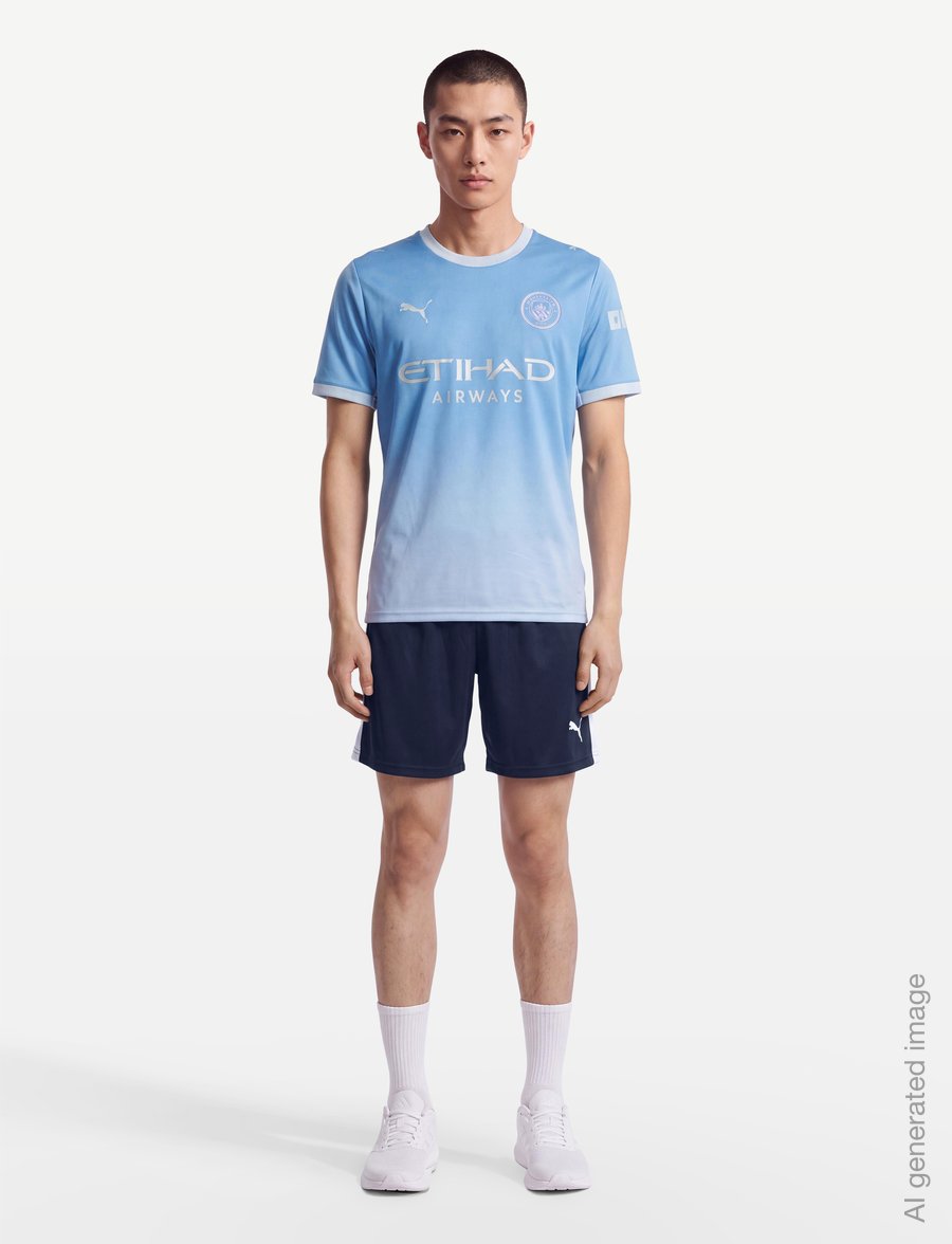 PUMA - teamLIGA26 Shorts - trainingsshorts - puma navy-puma white-puma white - 0