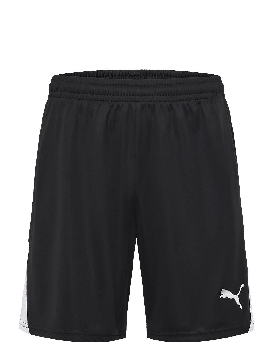 PUMA - teamLIGA26 Shorts - puma black-puma white-puma white - 0