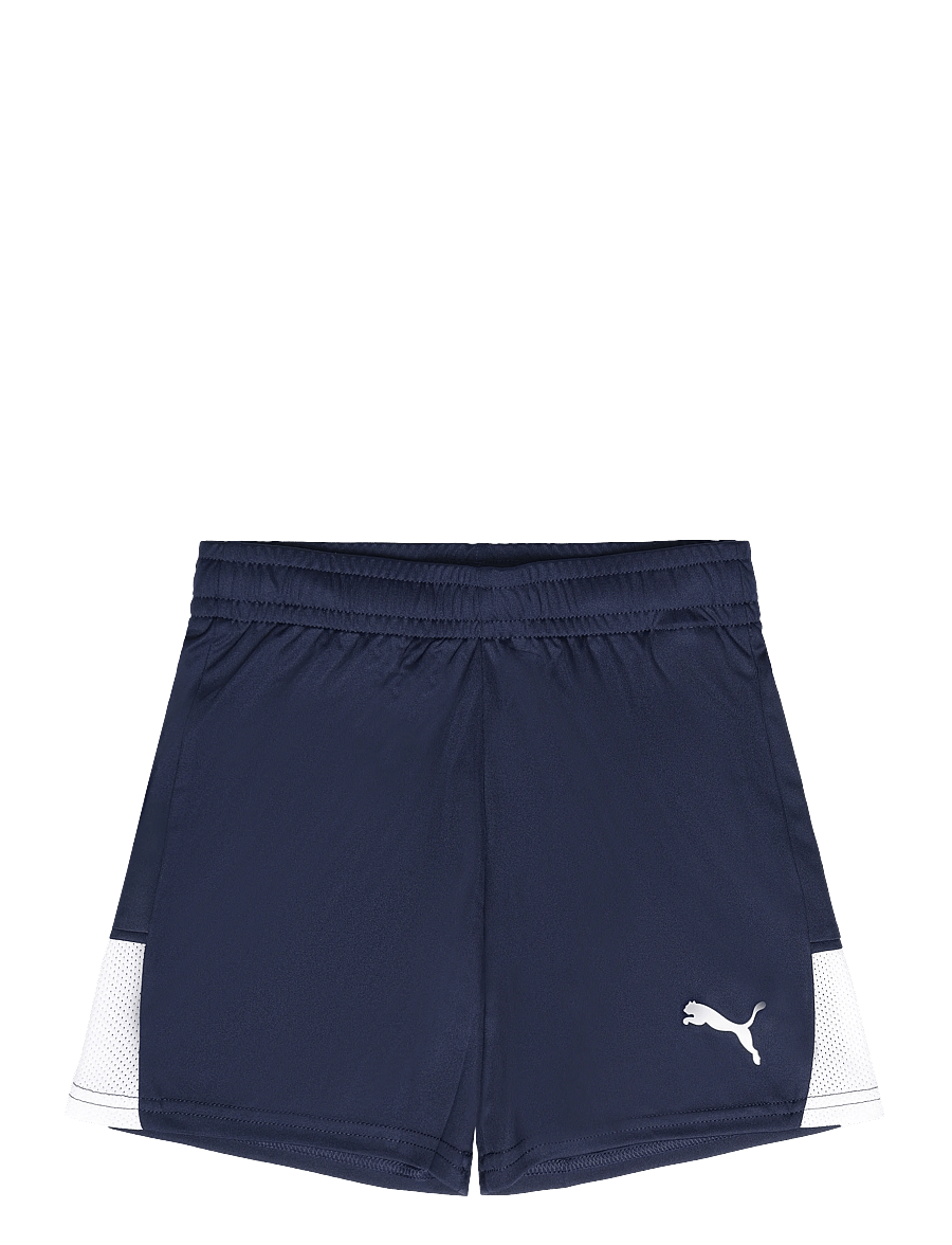 PUMA - teamLIGA26 Shorts Jr - sportsshorts - puma navy-puma white-puma white - 0