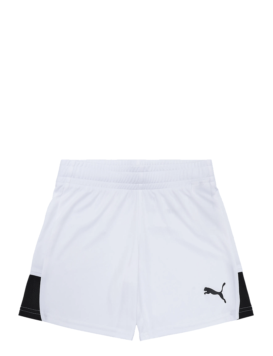 PUMA - teamLIGA26 Shorts Jr - lühikesed spordipüksid - puma white-puma black-puma black - 0