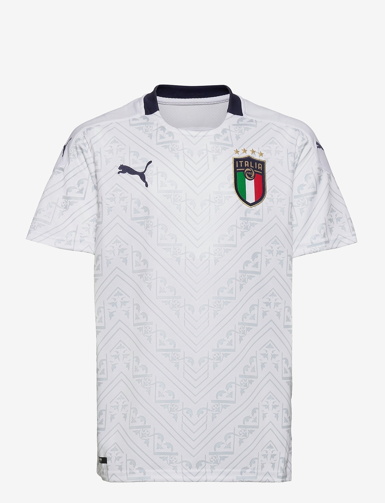 PUMA - FIGC Away Shirt Replica Jr - puma white-peacoat - 0