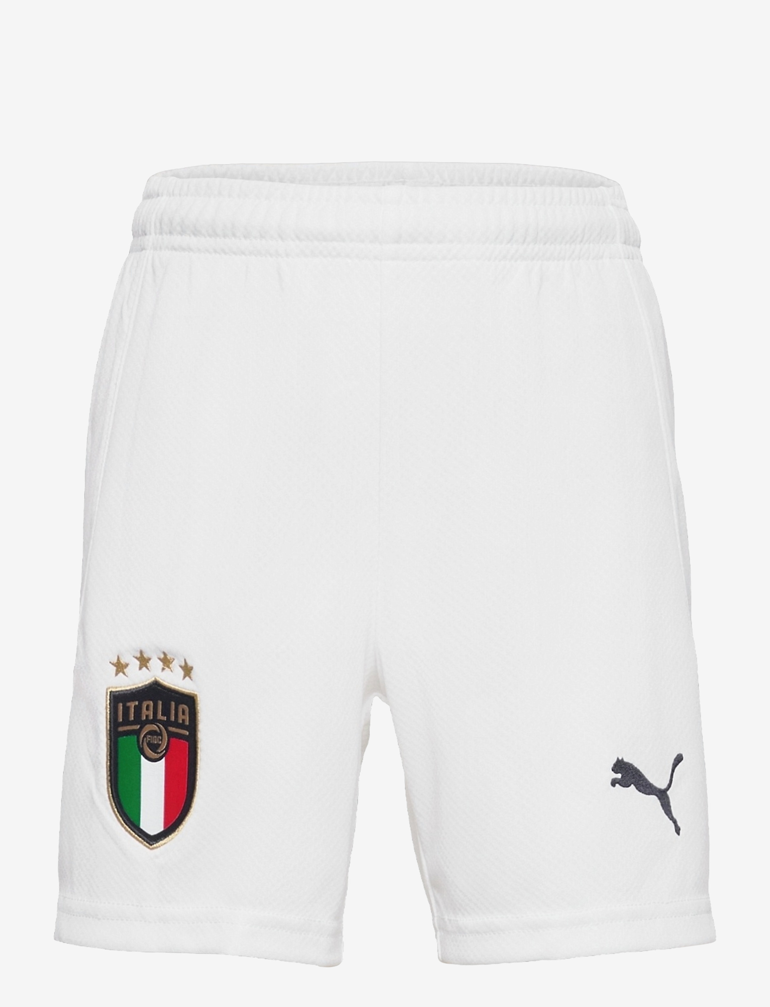 PUMA - FIGC Home & Away Shorts Replica Jr - puma white-peacoat - 0