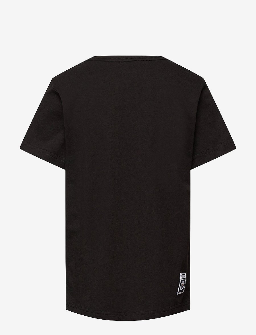 PUMA - MCFC ftblCore Wording Tee Jr - puma black-copper - 1