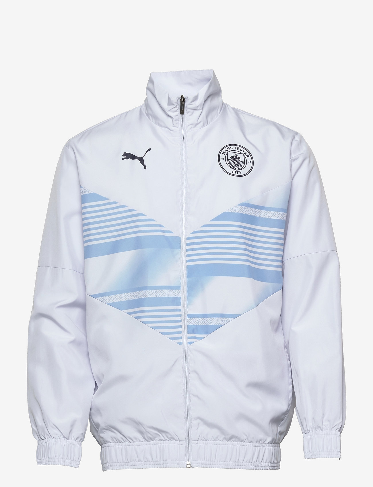 PUMA - MCFC Prematch Jacket - heather-peacoat - 0