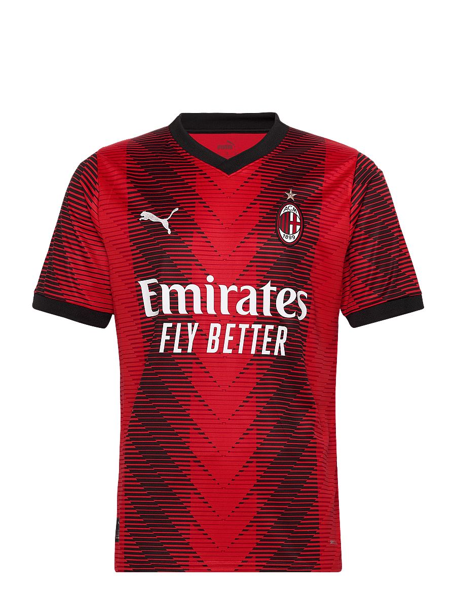 PUMA - AC Milan Home Jersey Replica - for all time red-puma black - 0