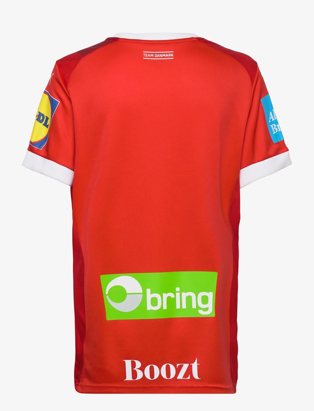 Puma red sales and white jersey