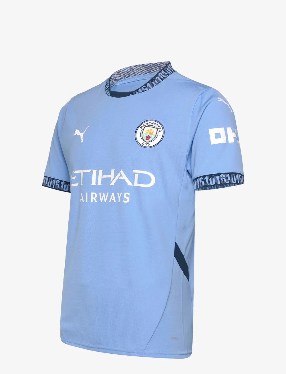 PUMA - Manchester City FC Home Jersey Replica - fußballoberteile - team light blue-marine blue - 3