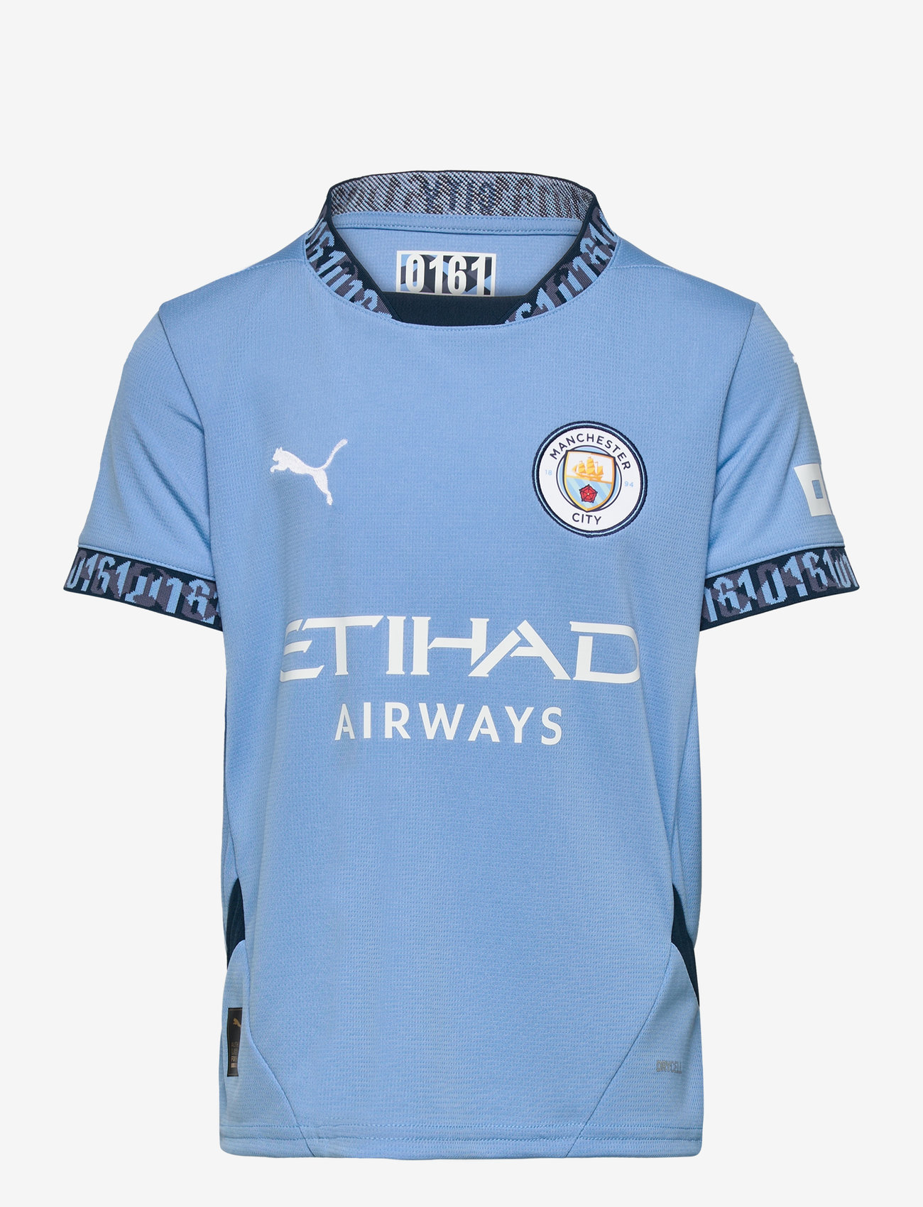 PUMA - Manchester City Home Jersey Replica Jr - sportoberteile - team light blue-marine blue - 0