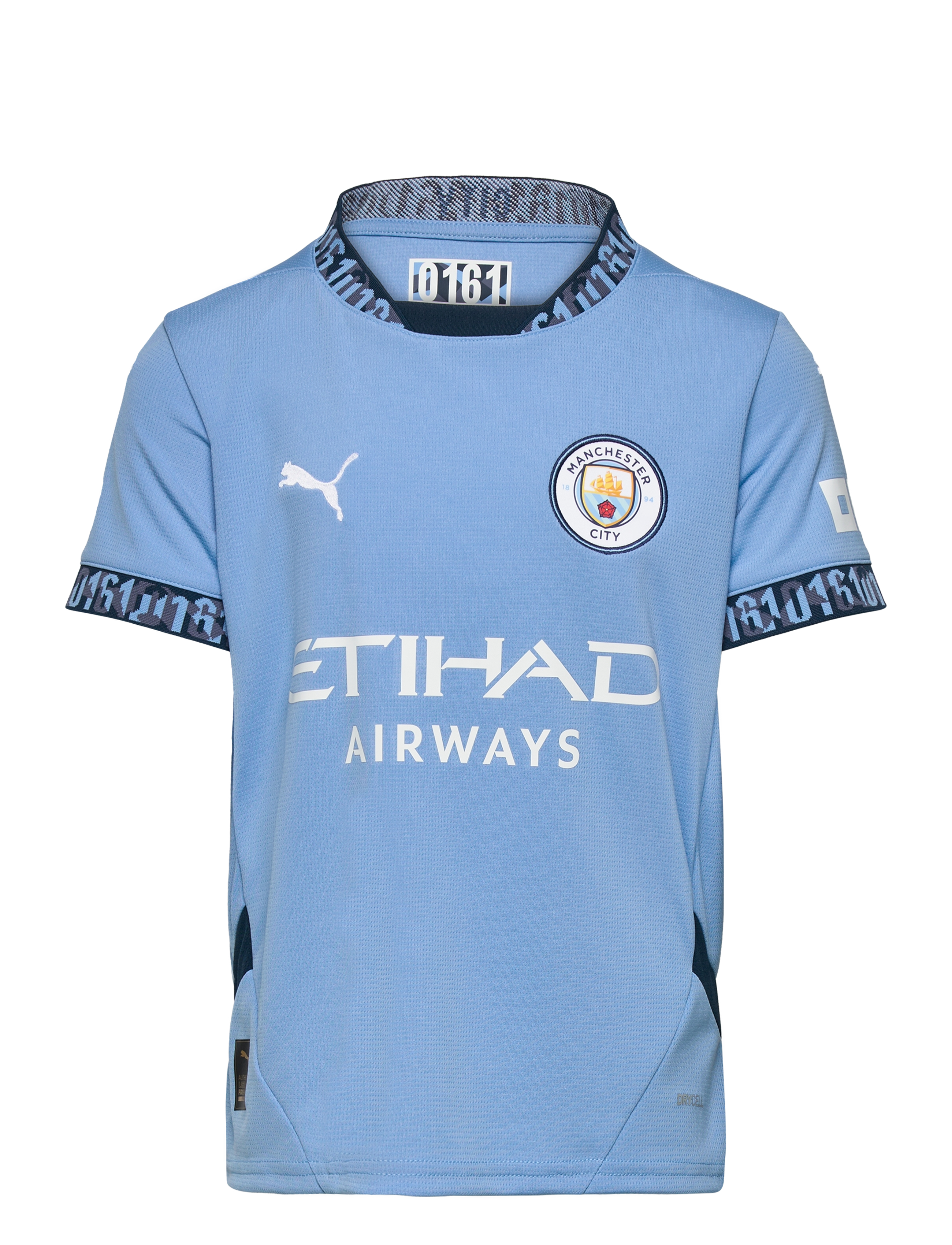 PUMA Manchester City Home Jersey Replica Jr - 4 for 3 - TEAM LIGHT BLUE-MARINE BLUE / blue