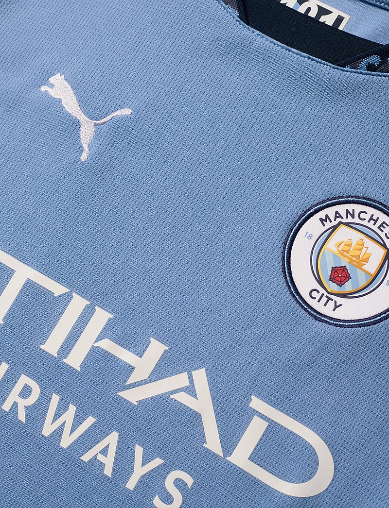 PUMA - Manchester City Home Jersey Replica Jr - sportoberteile - team light blue-marine blue - 2