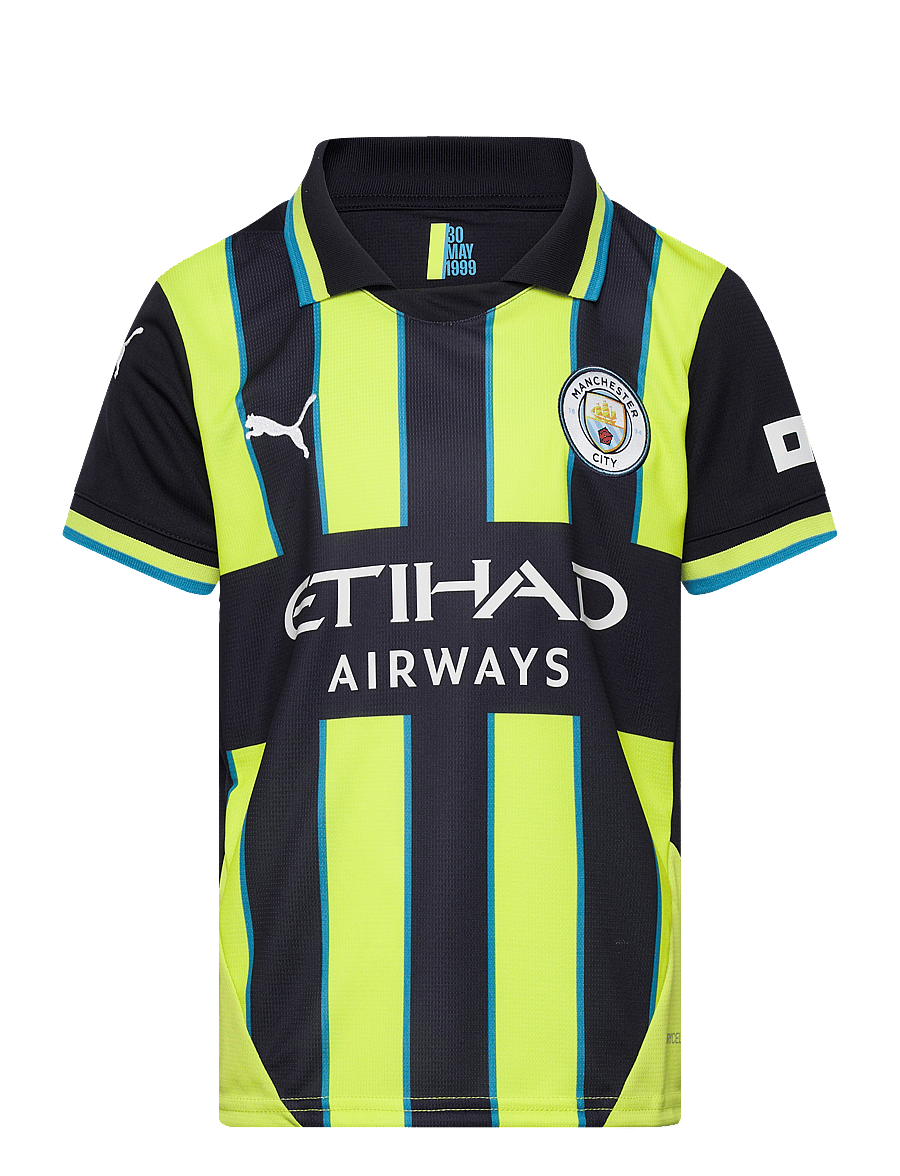 PUMA - Manchester City FC Away Jersey Replica Jr - new navy-yellow glow - 0