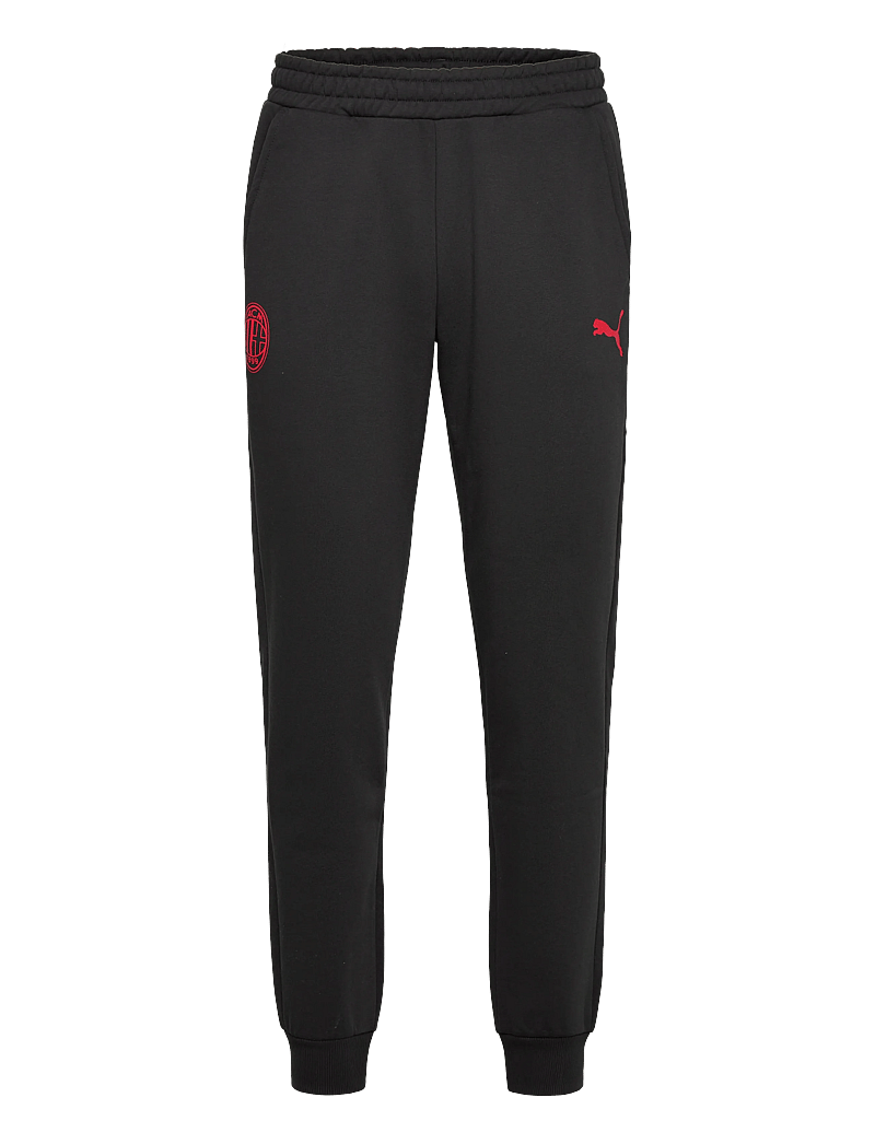 PUMA - ACM ESS Pants - bukser - puma black-for all time red - 0