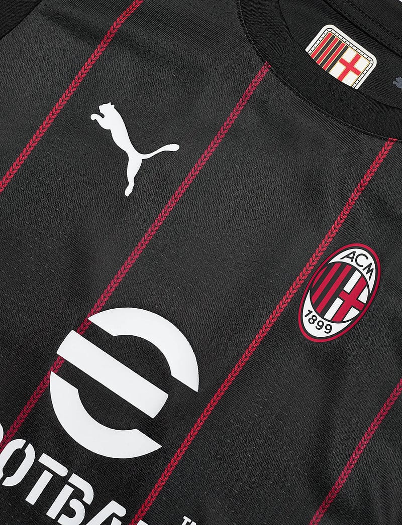 PUMA - ACM Prematch SS Jersey Jr - sportoberteile - puma black-for all time red - 2