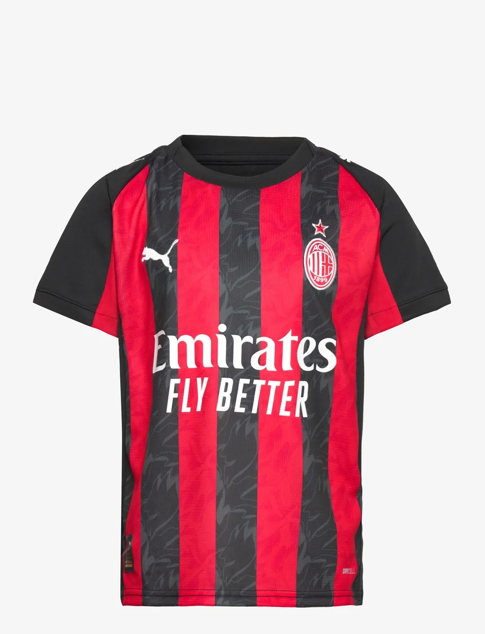 PUMA - ACM Home Jersey Replica Jr - sporttoppar - for all time red-puma black - 0