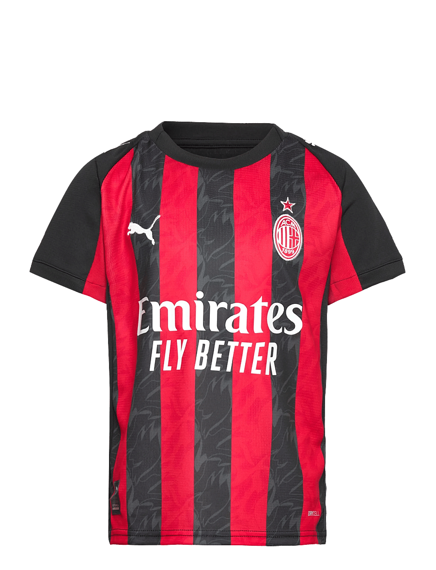 PUMA - ACM Home Jersey Replica Jr - sportoberteile - for all time red-puma black - 0