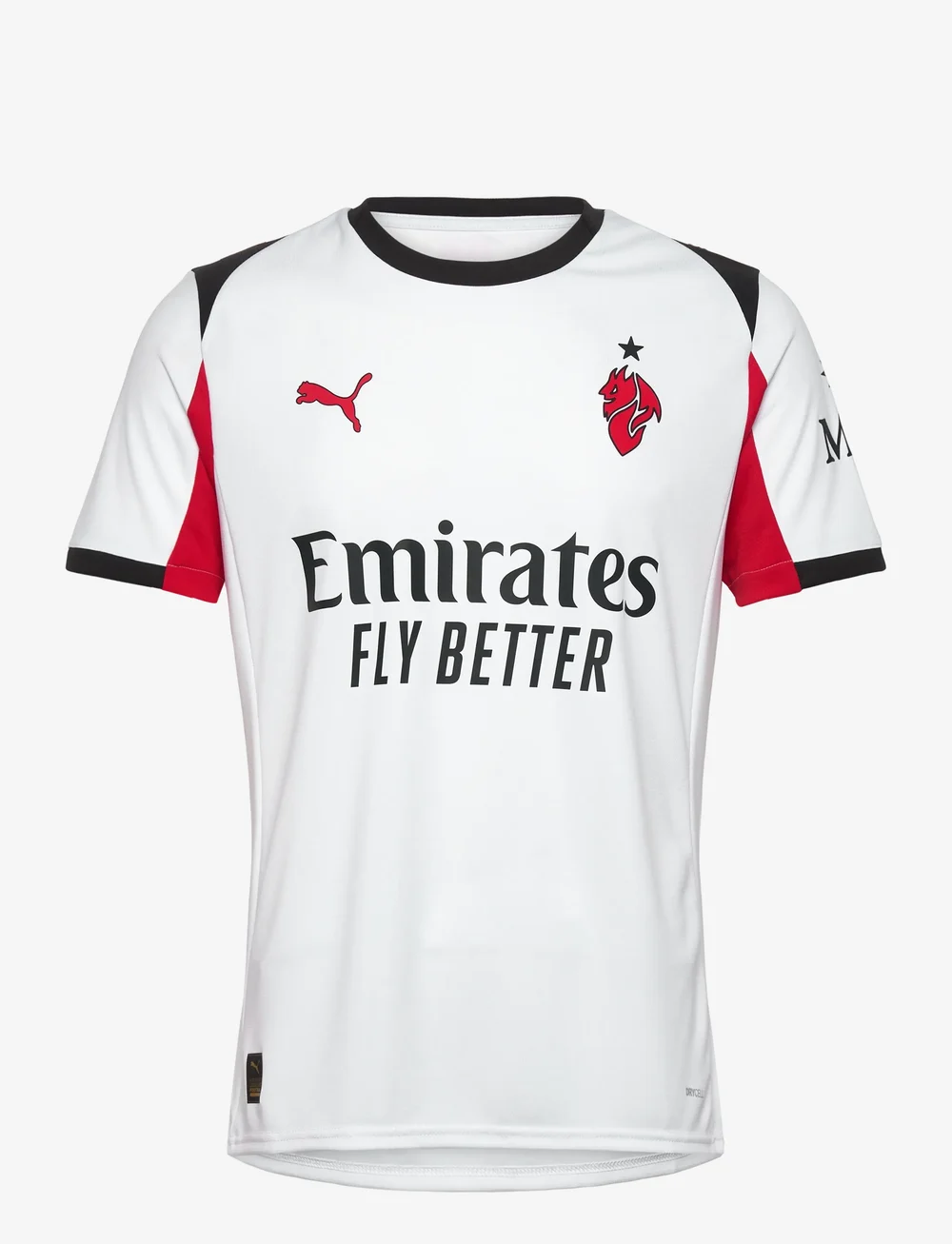 PUMA - ACM Away Jersey Replica - voetbalshirts - puma white-for all time red - 1