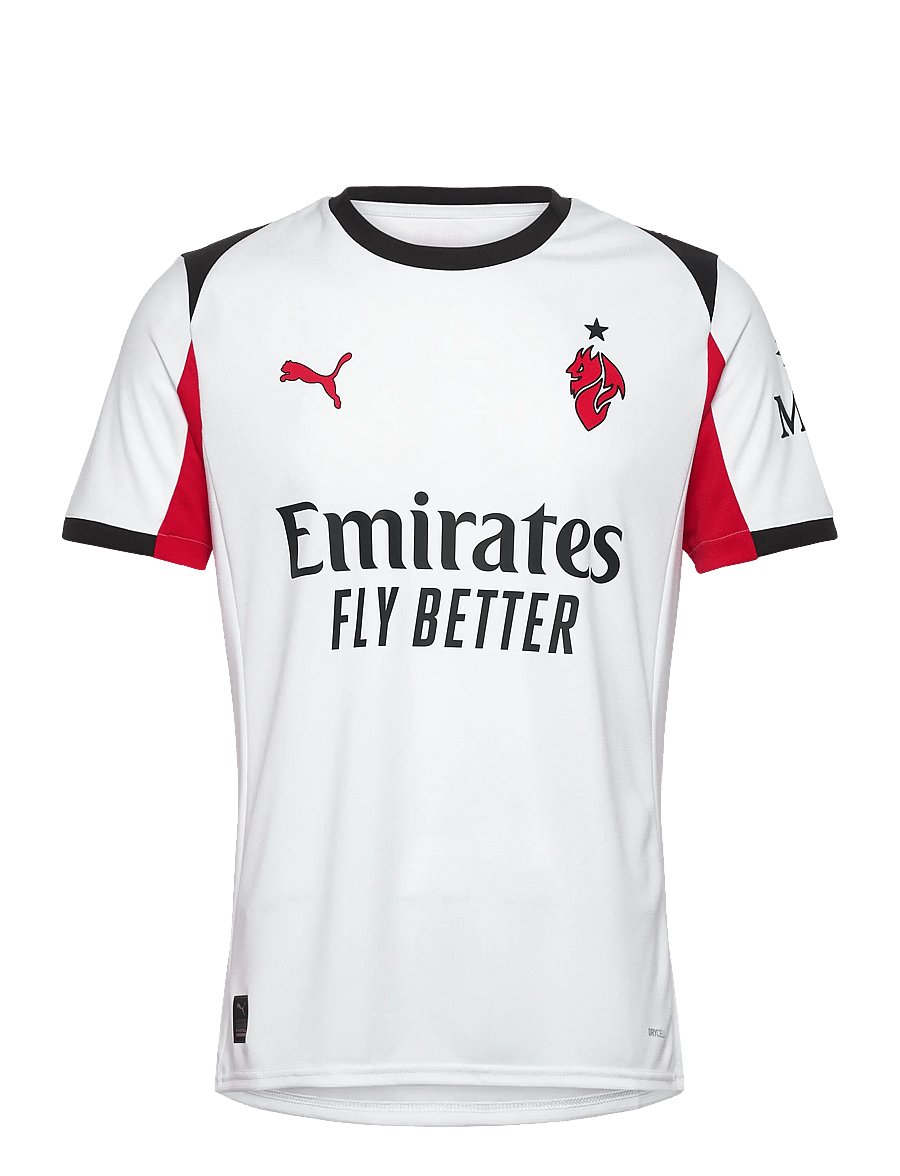 PUMA - ACM Away Jersey Replica - fußballoberteile - puma white-for all time red - 1