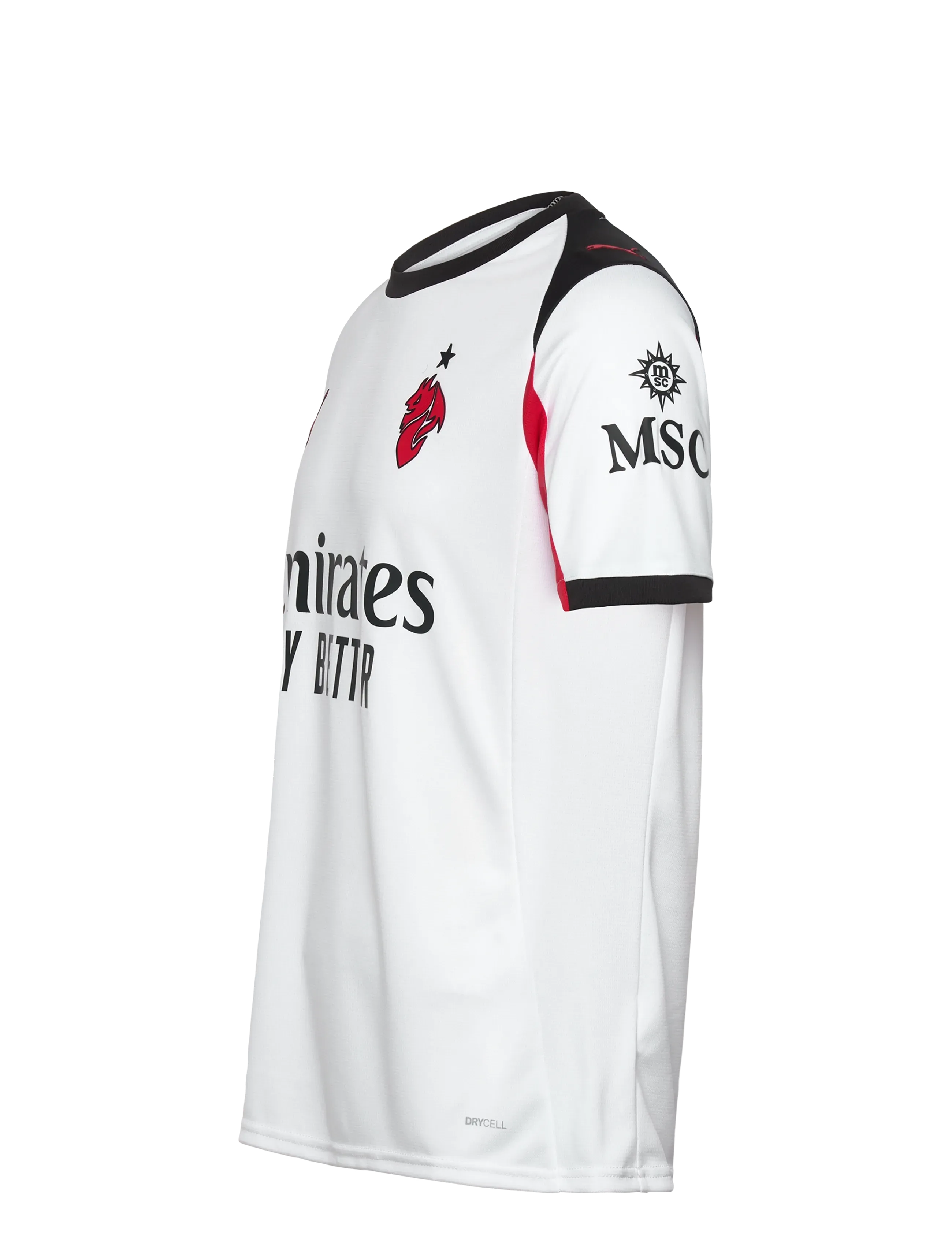 PUMA - ACM Away Jersey Replica - jalgpallisärgid - puma white-for all time red - 3