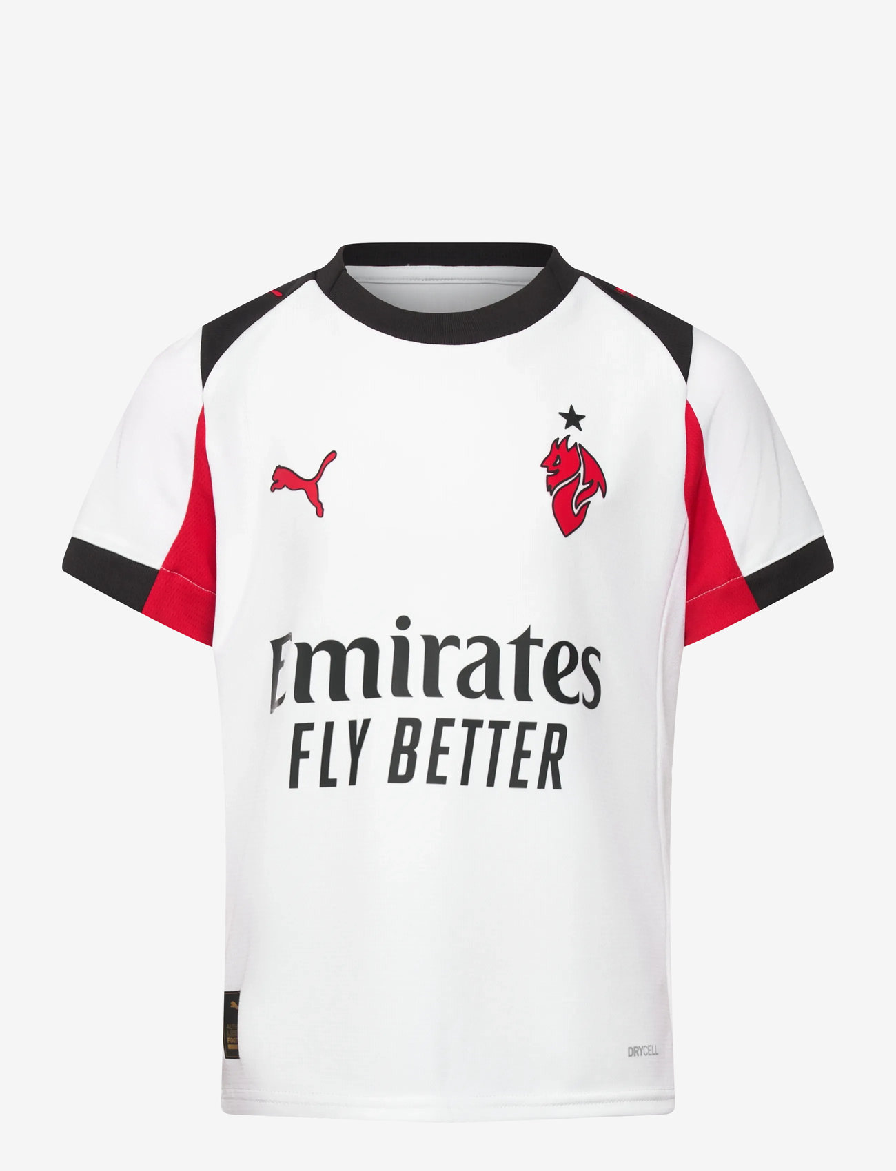PUMA - ACM Away Jersey Replica Jr - sportstoppe - puma white-for all time red - 0