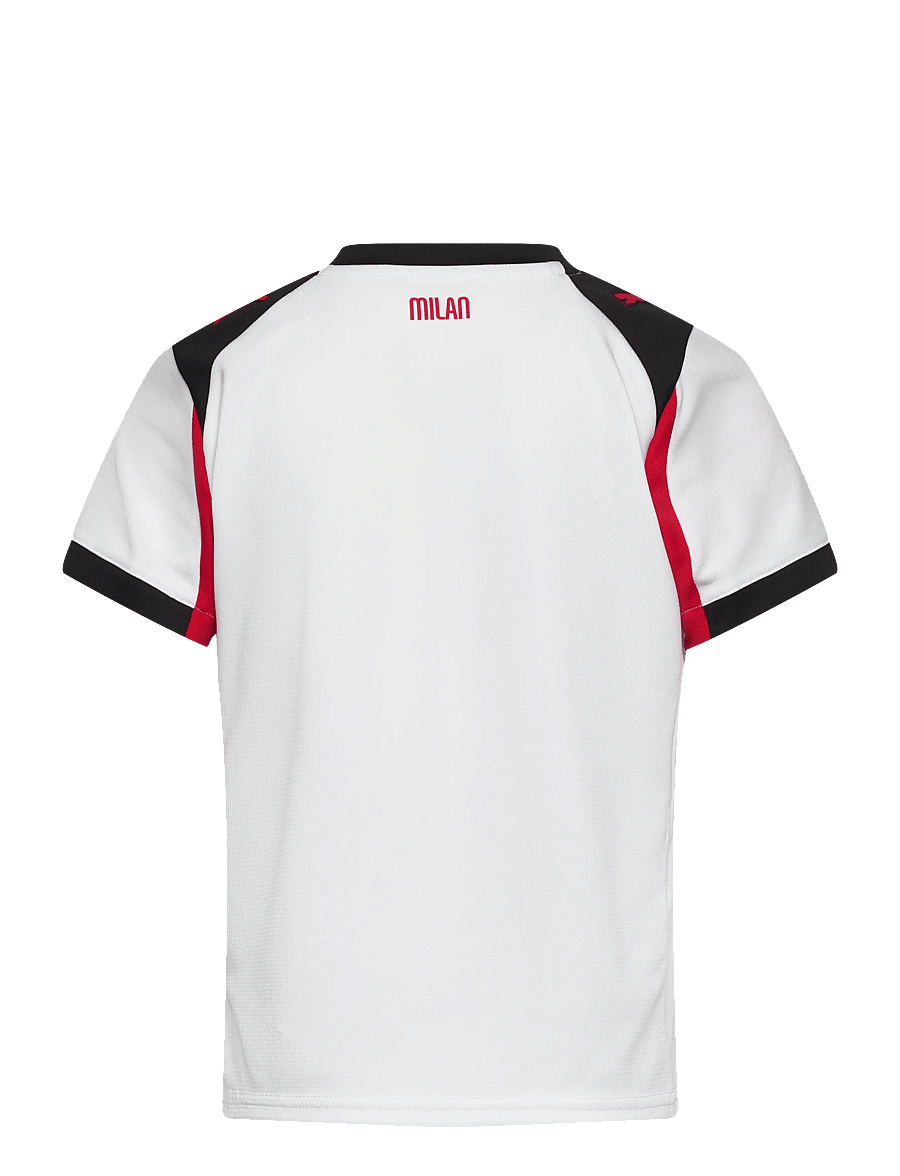 PUMA - AC Milan Away Jersey Replica Jr - sporditopid - puma white-for all time red - 1