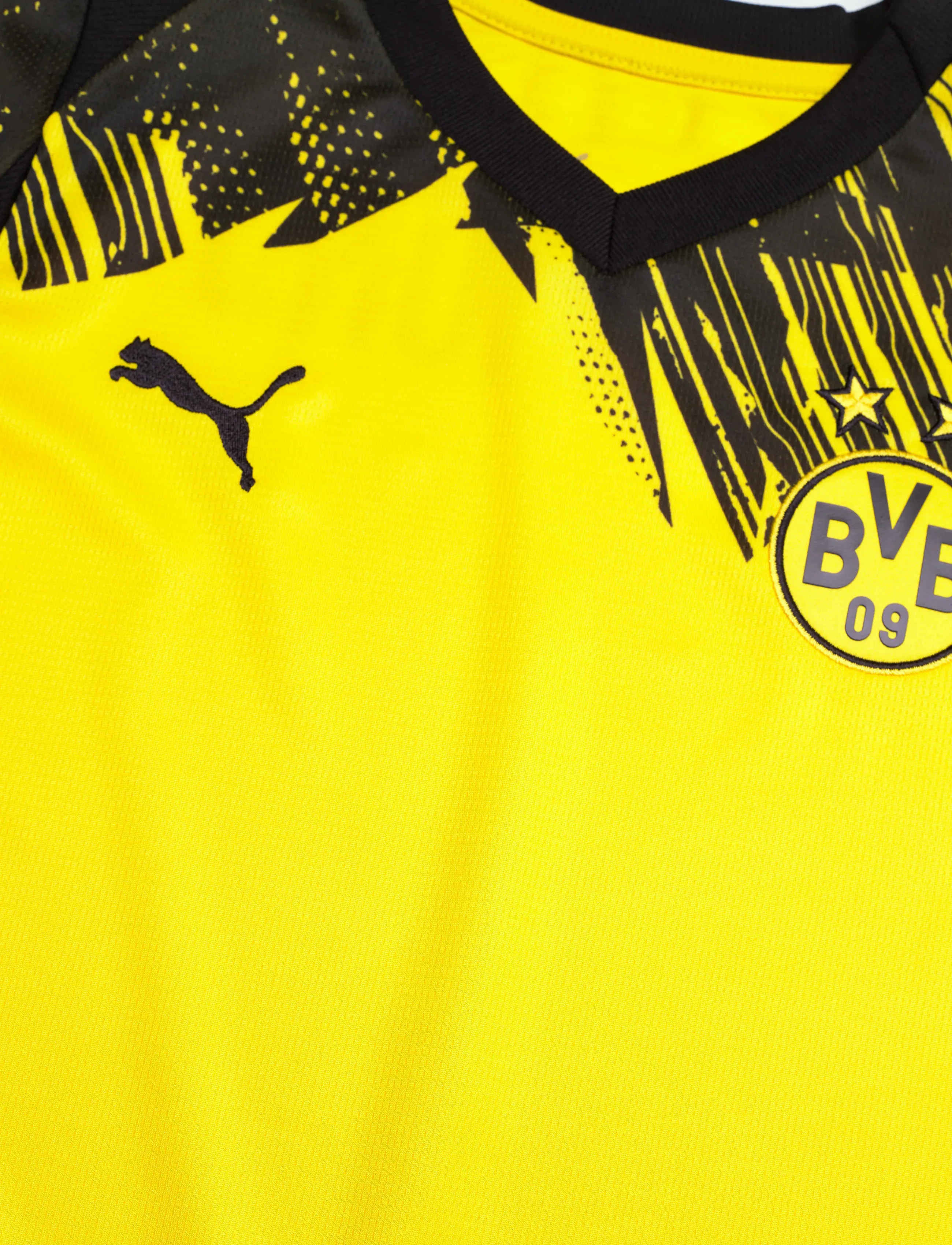 PUMA - BVB Home Jersey Replica Jr - sportoberteile - faster yellow-puma black - 2