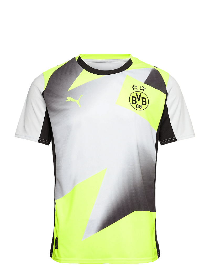 PUMA - BVB Away Jersey Replica - fußballoberteile - silver mist-yellow alert - 0