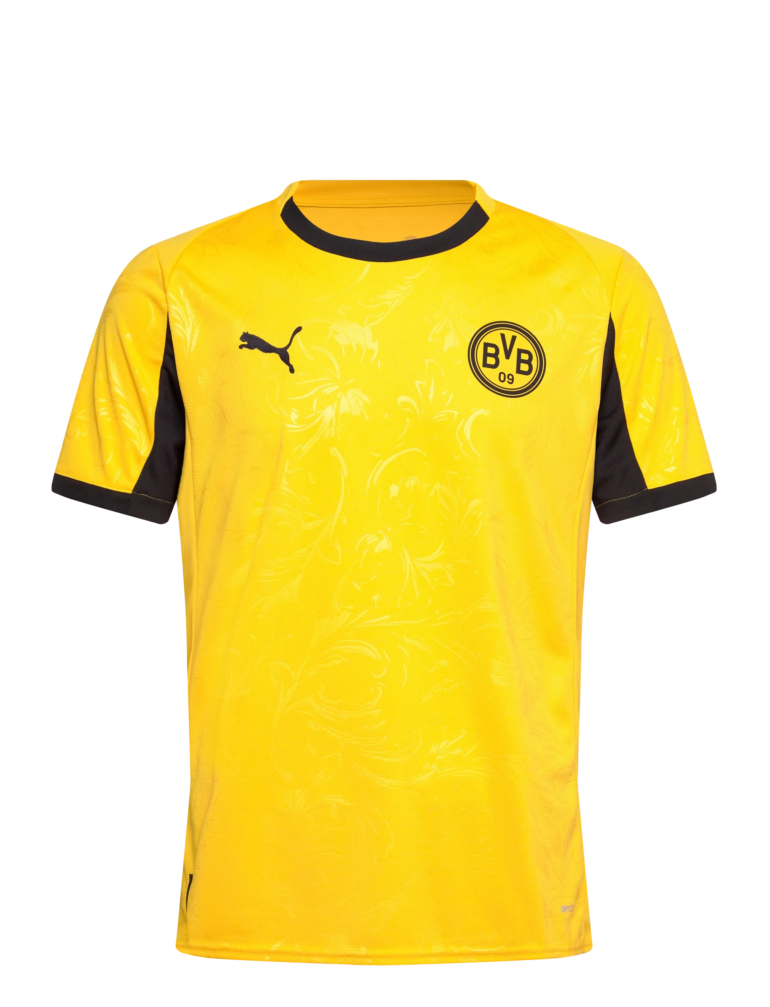 PUMA Borussia Dortmund Cup Jersey Replica, Mænd, Replika Cup Fodboldtrøje, Gul, Str: S