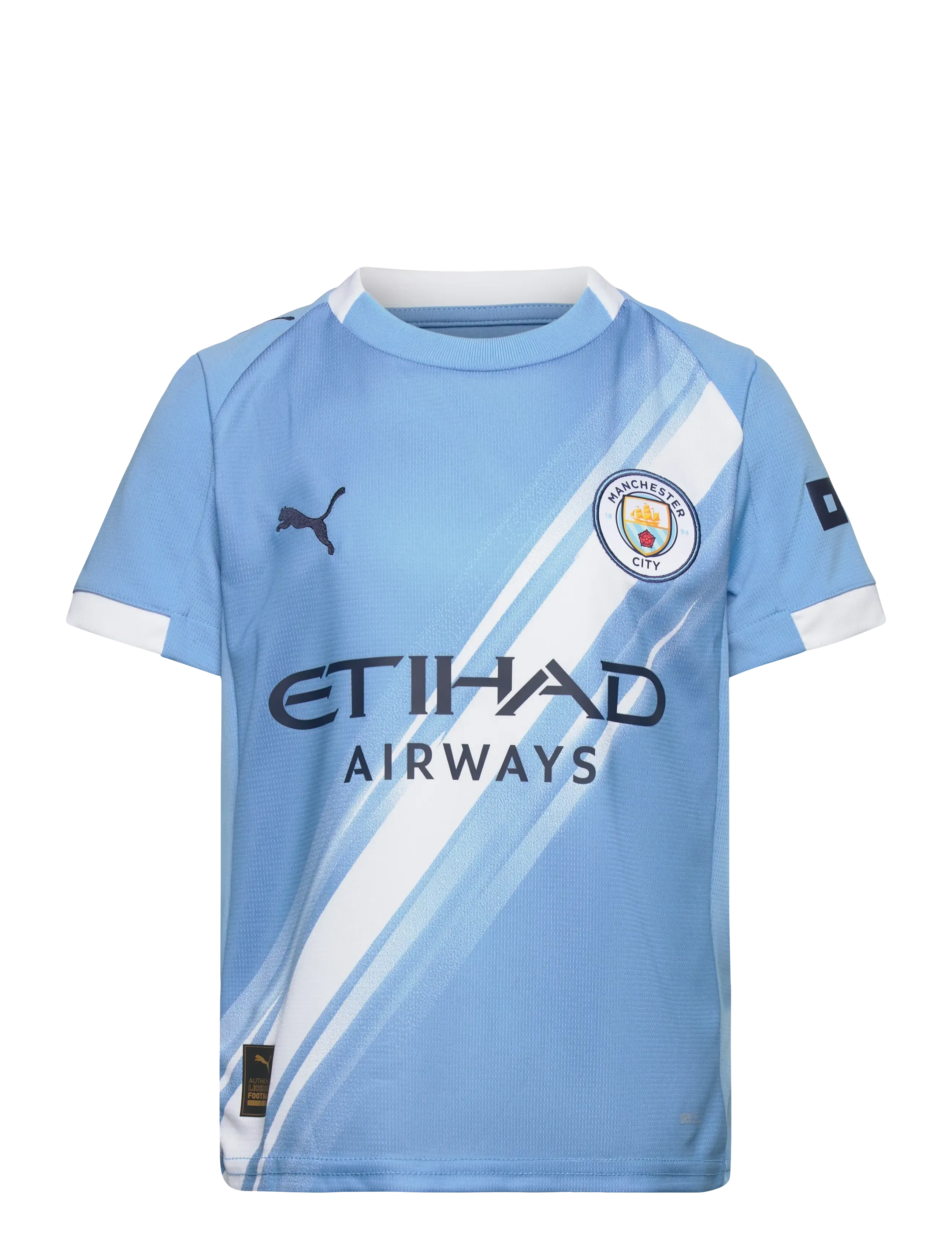 PUMA Manchester City F.c. Home Jersey Replica Jr, 164, T-shirts, Blau - Football Shirts, Kinder