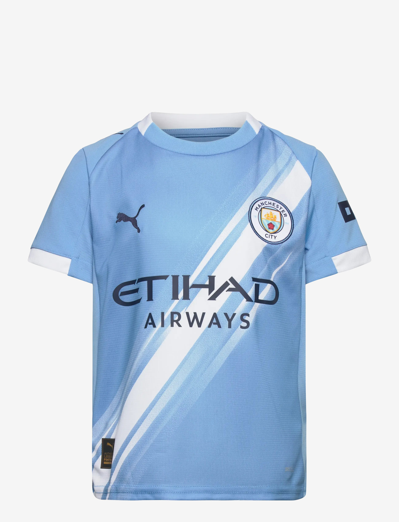 PUMA - MCFC Home Jersey Replica Jr - sportoberteile - team light blue-puma white - 0